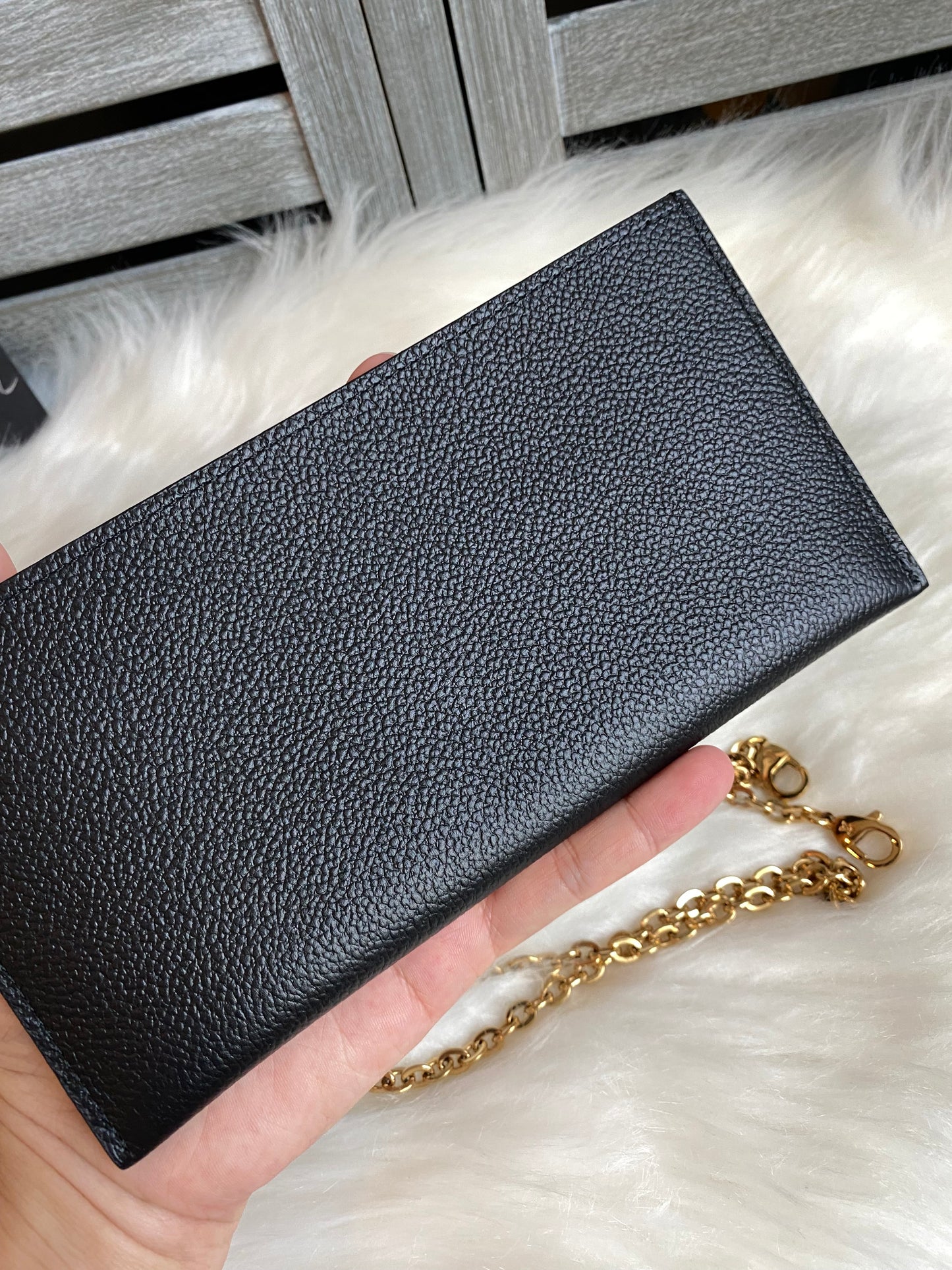 Louis Vuitton Felicie Pochette Black Empreinte