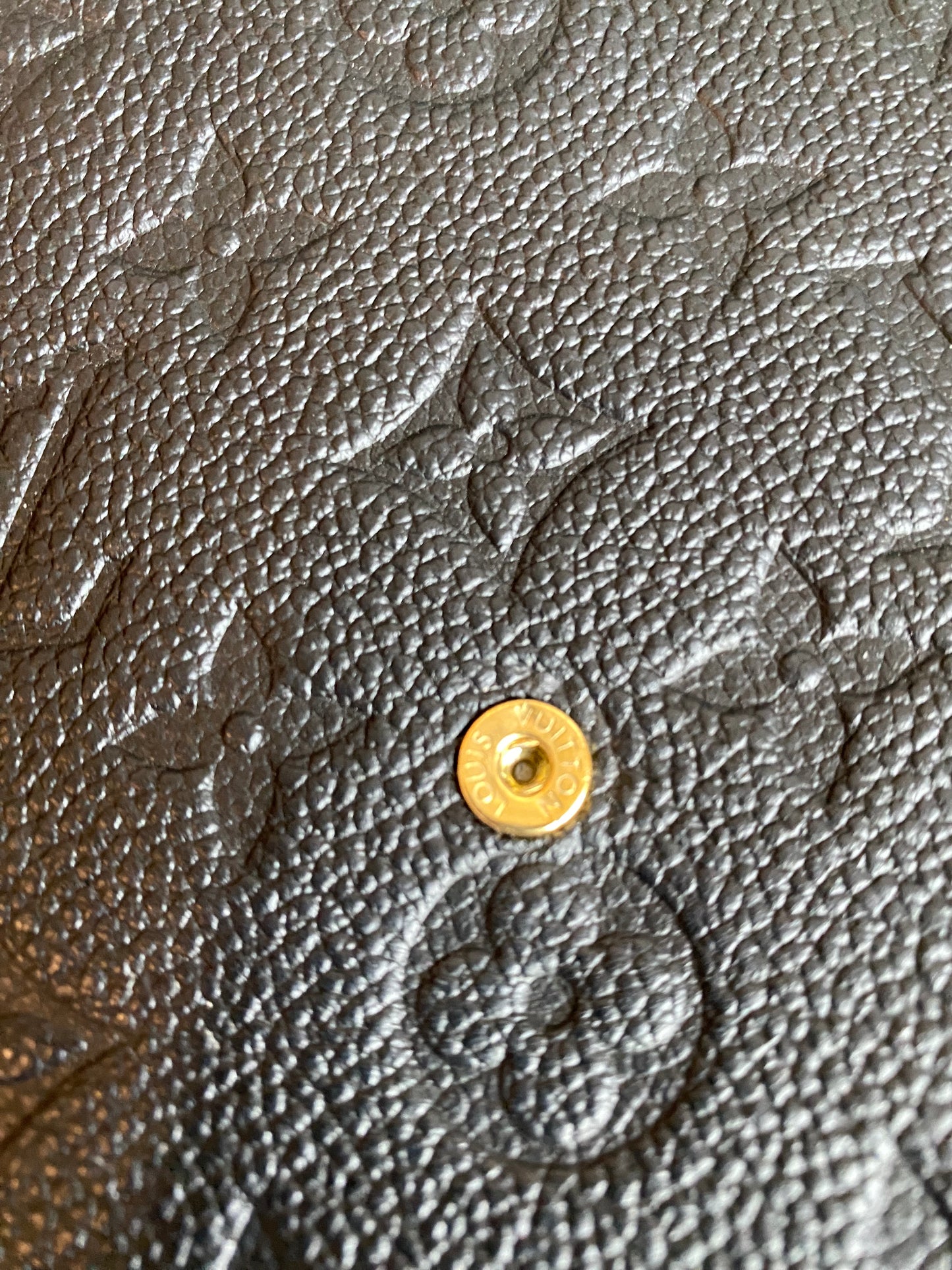 Louis Vuitton Felicie Pochette Black Empreinte
