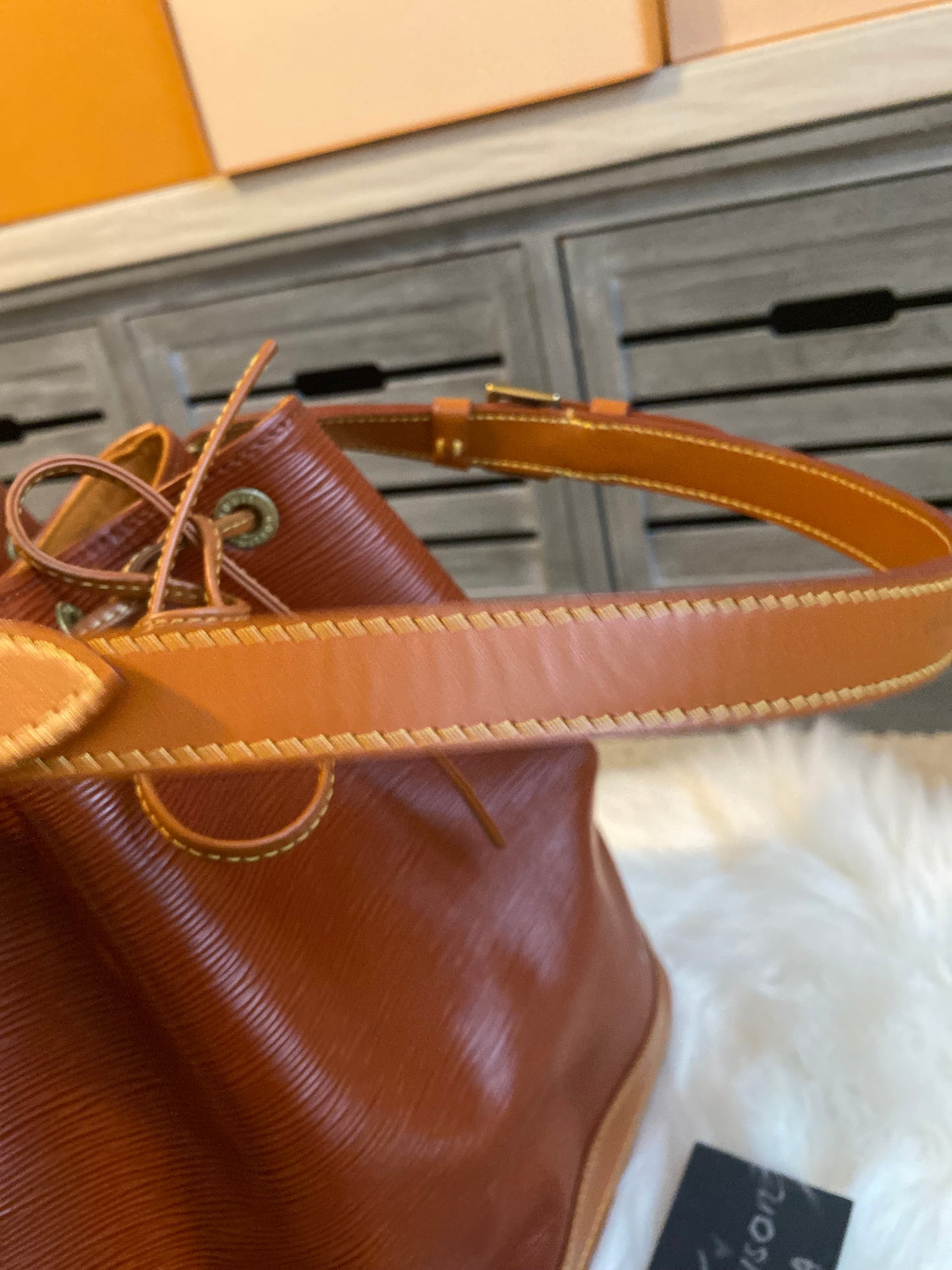 Louis Vuitton Noe GM Kenyan Fawn Epi Leather