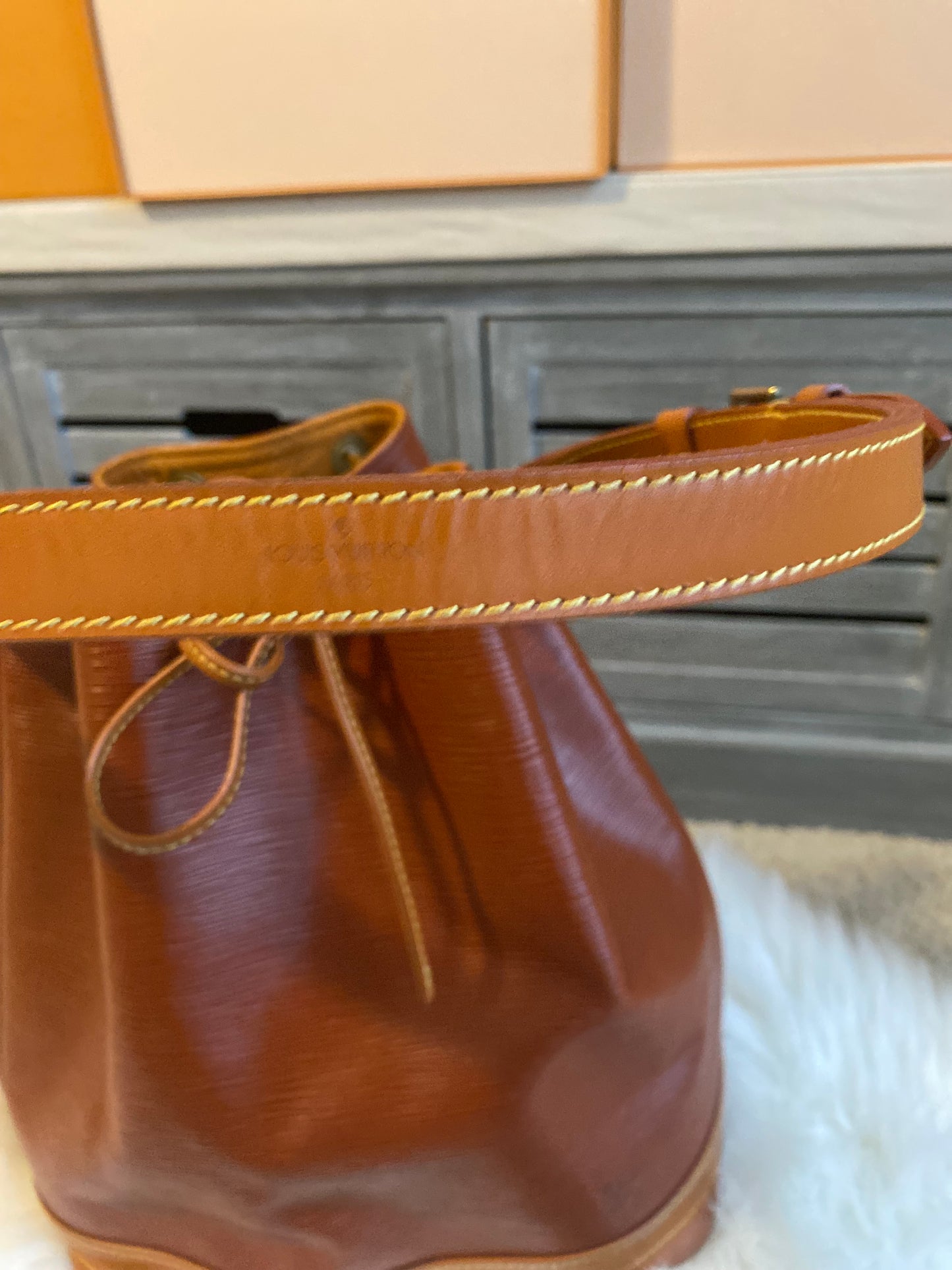 Louis Vuitton Noe GM Kenyan Fawn Epi Leather
