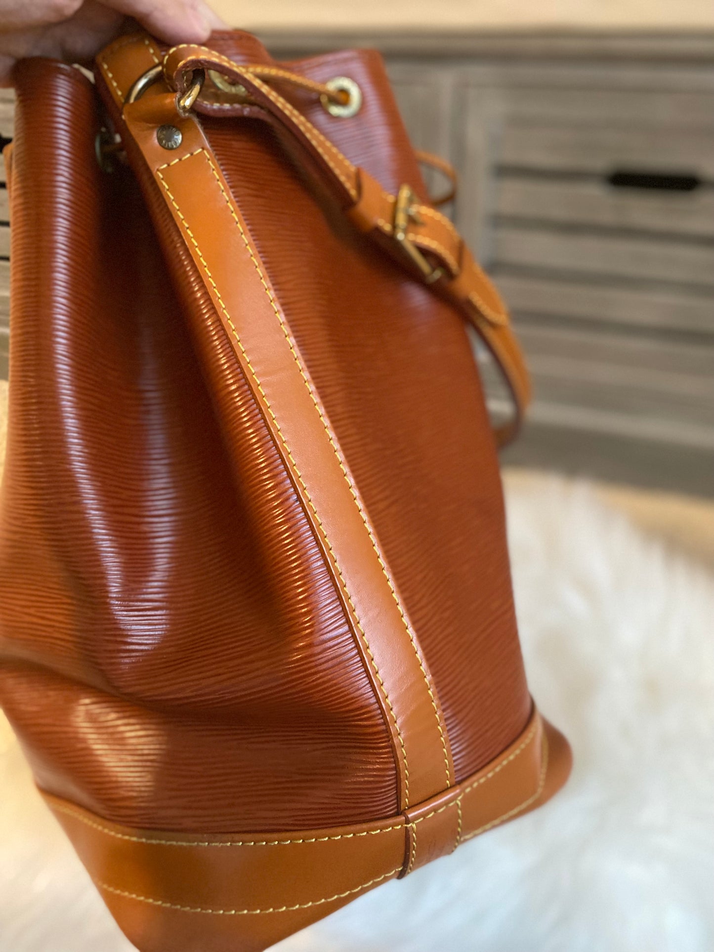 Louis Vuitton Noe GM Kenyan Fawn Epi Leather