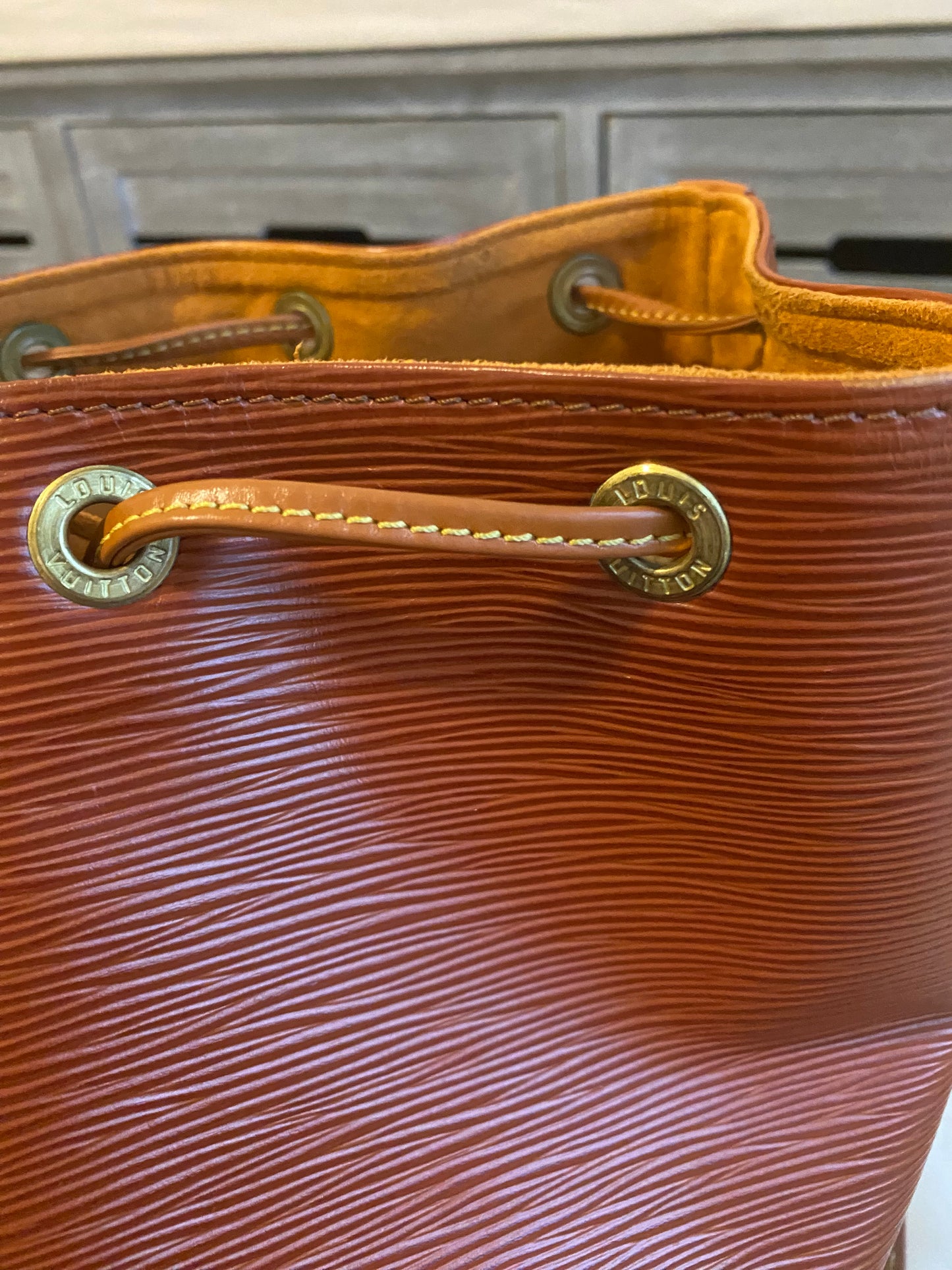 Louis Vuitton Noe GM Kenyan Fawn Epi Leather