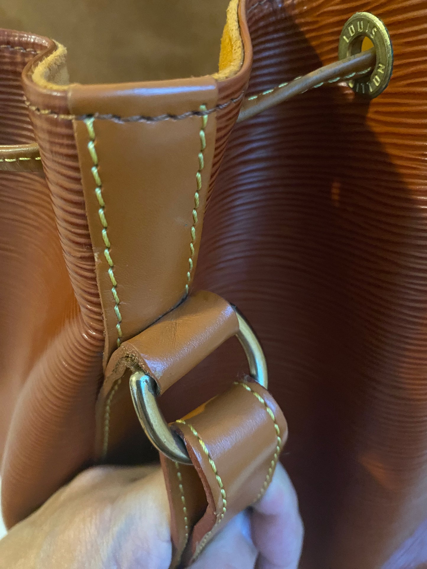 Louis Vuitton Noe GM Kenyan Fawn Epi Leather