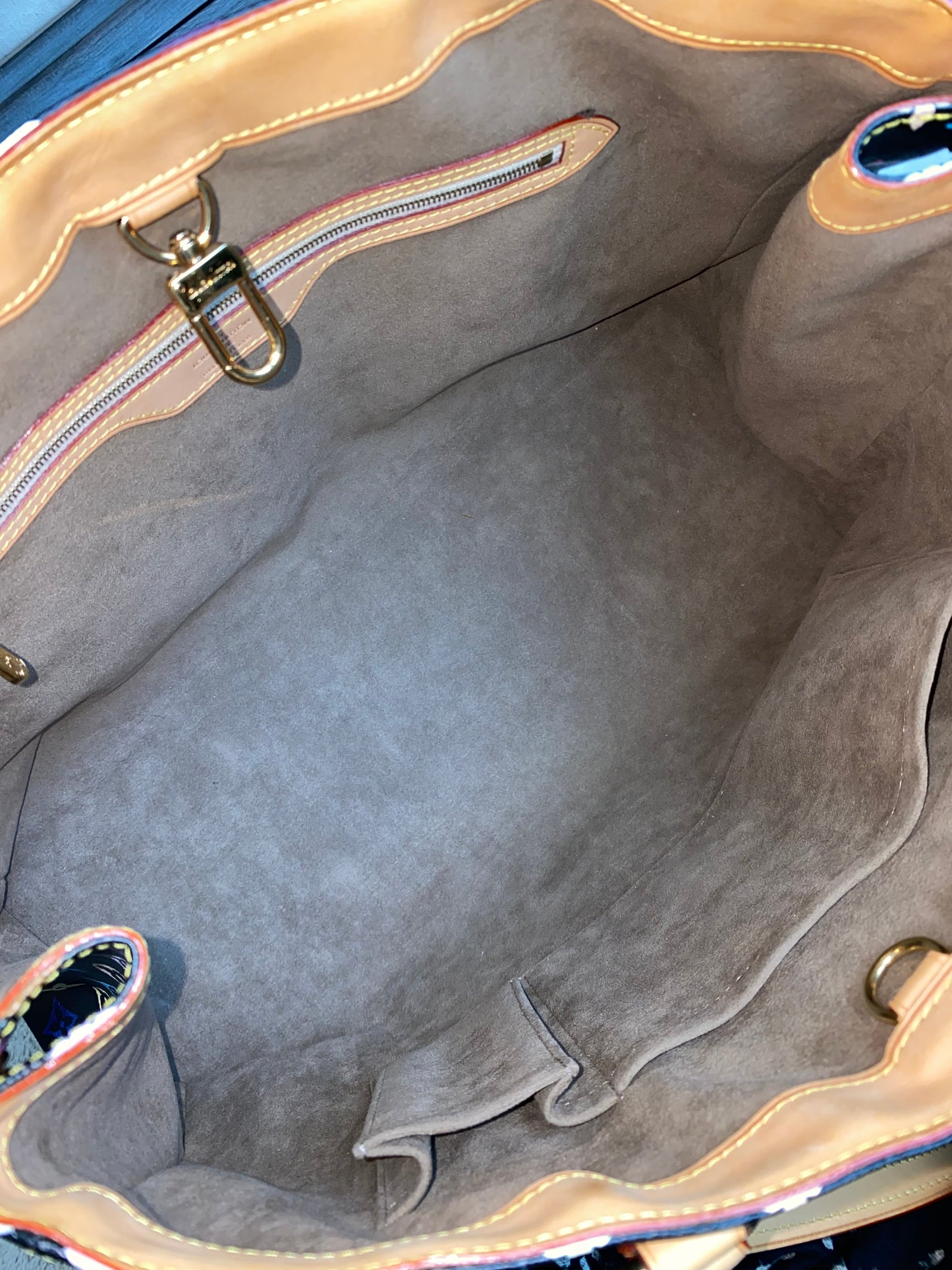 Louis Vuitton TM x Aurelia GM Black Multicolor With Pouch