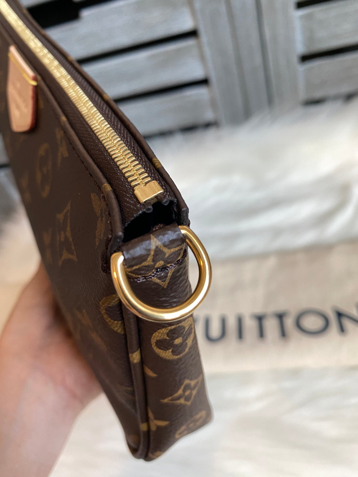Louis Vuitton Multi Pochette Accessories Pink Strap