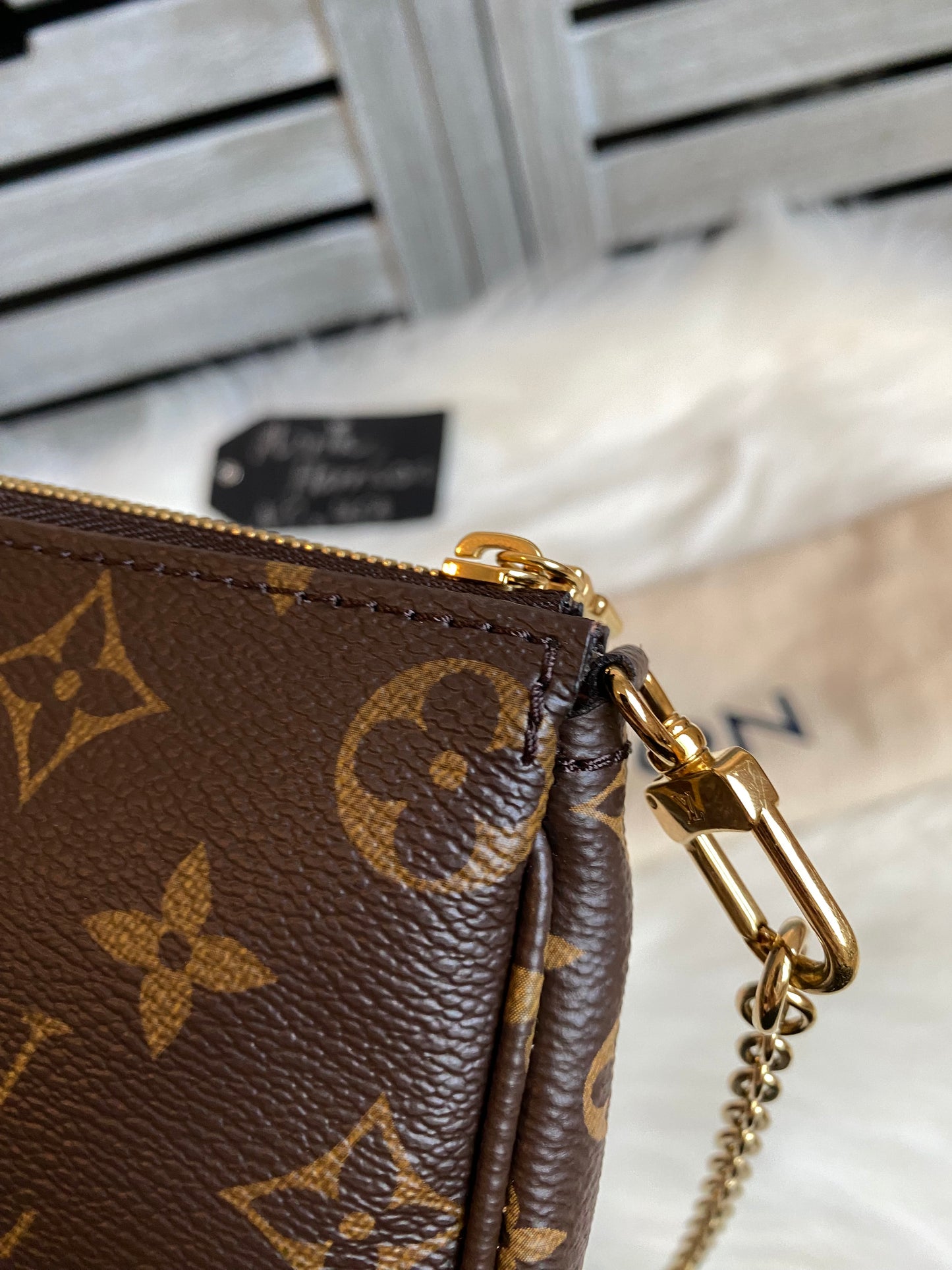 Louis Vuitton Multi Pochette Accessories Pink Strap