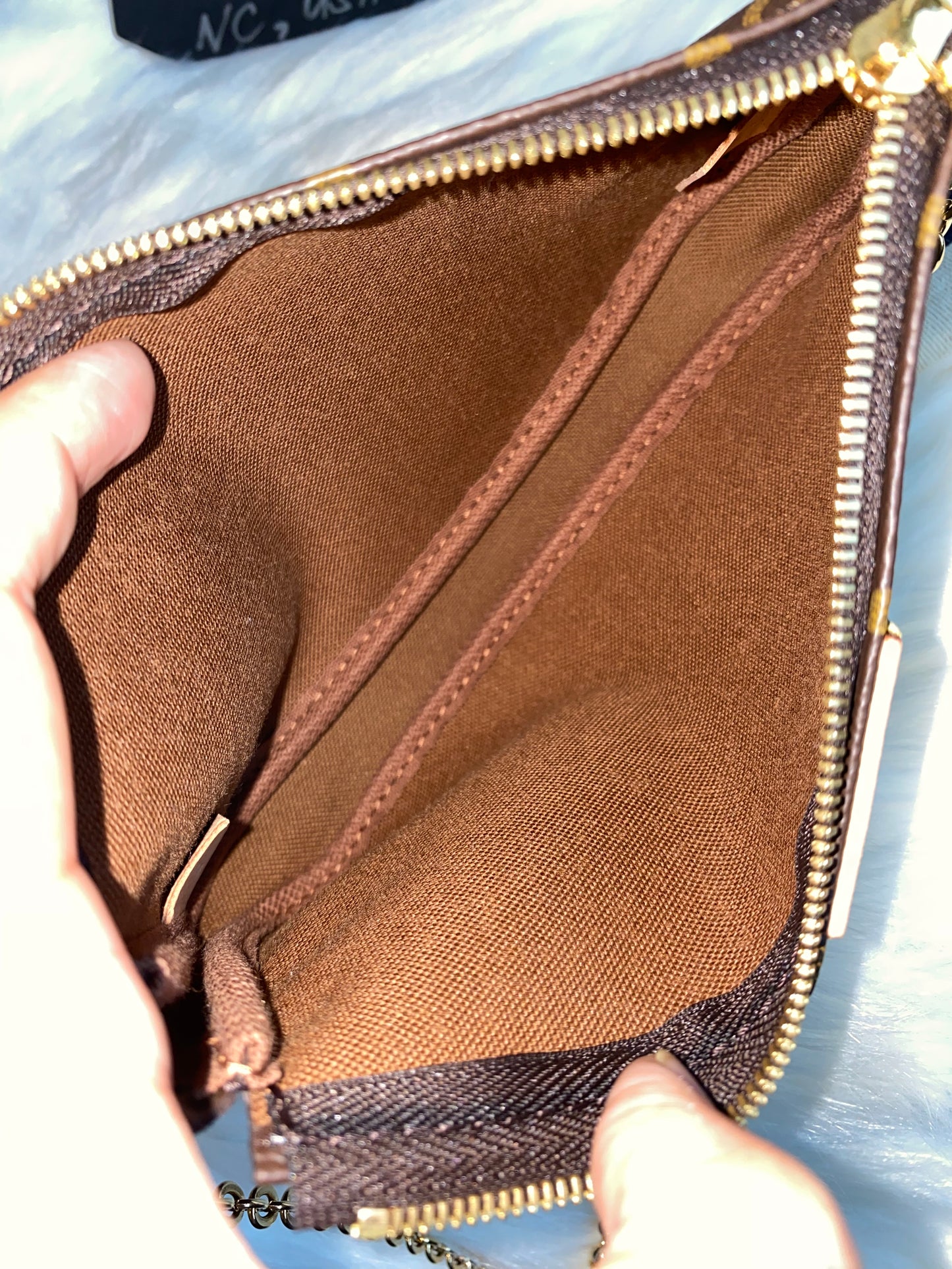 Louis Vuitton Multi Pochette Accessories Pink Strap