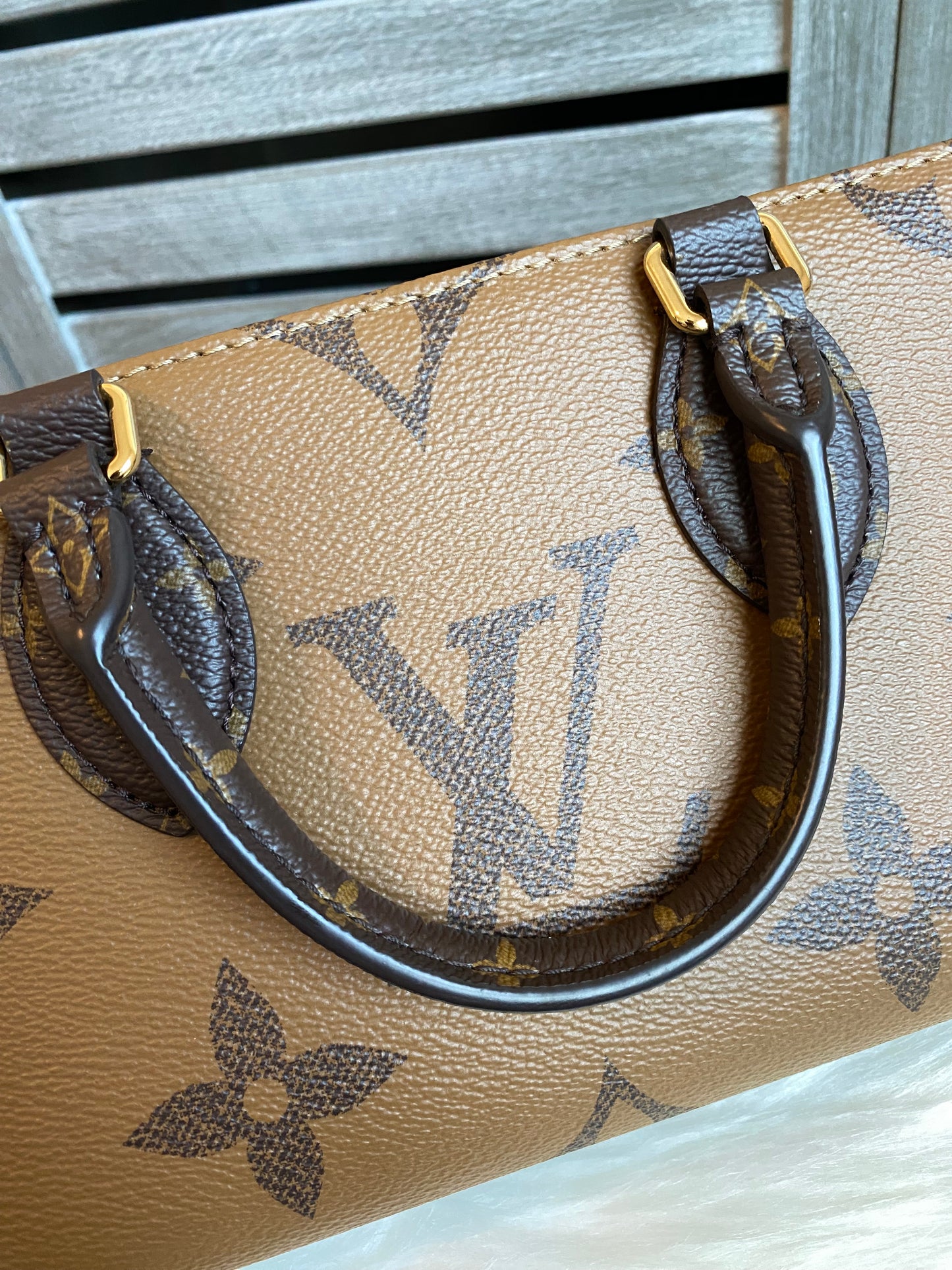 Louis Vuitton Reverse Monogram Giant OnTheGo East West