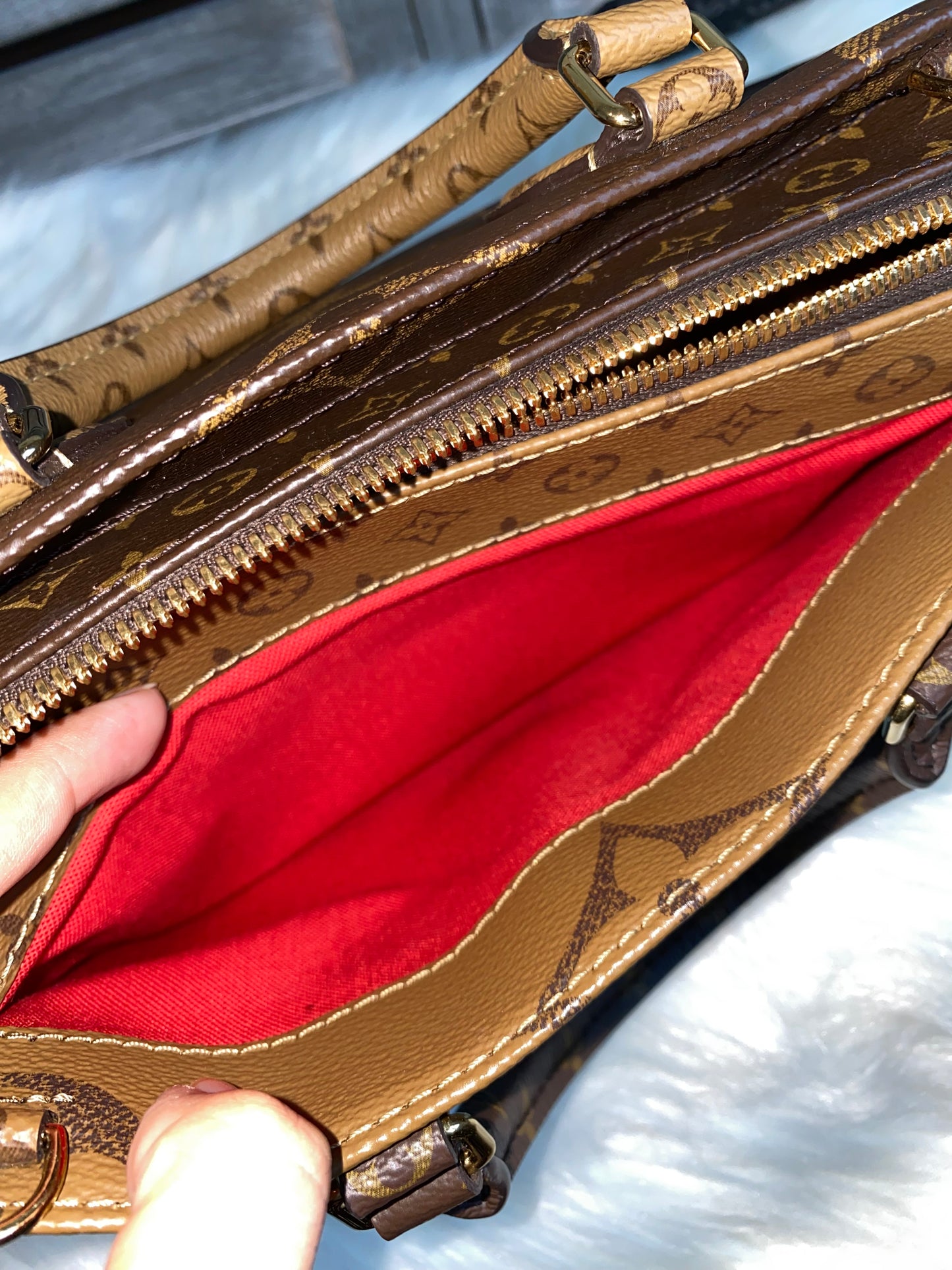 Louis Vuitton Reverse Monogram Giant OnTheGo East West