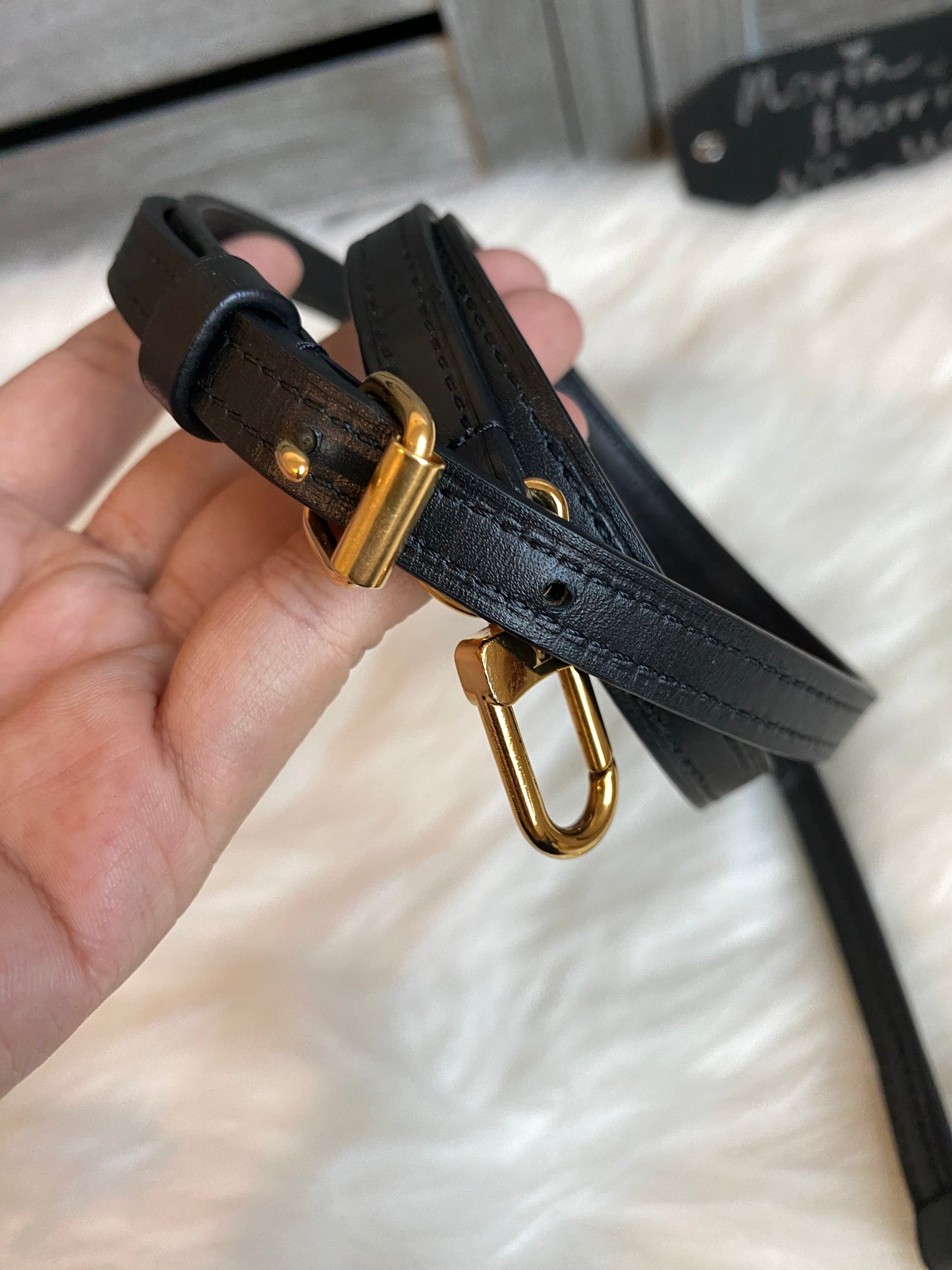 Louis Vuitton Double Zip Pochette Mono Reverse
