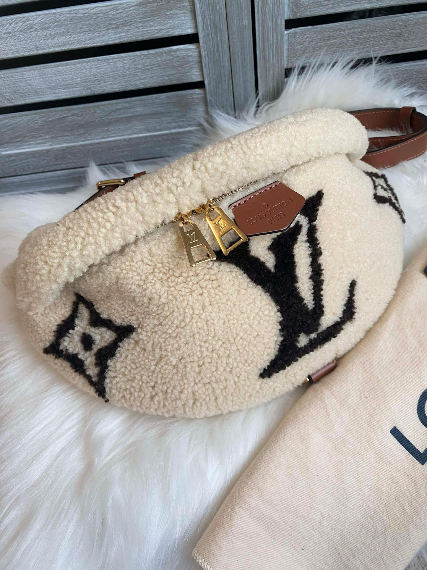 Louis Vuitton Teddy Shearling Bumbag