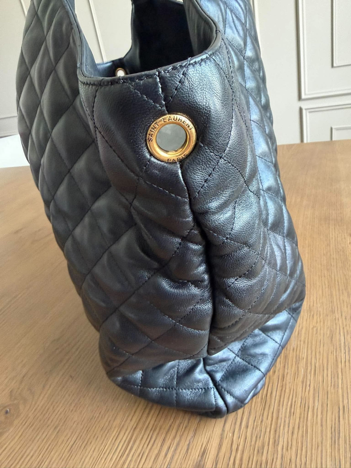 Saint Laurent Tote Women Bag Icare Maxi Leather Quilted