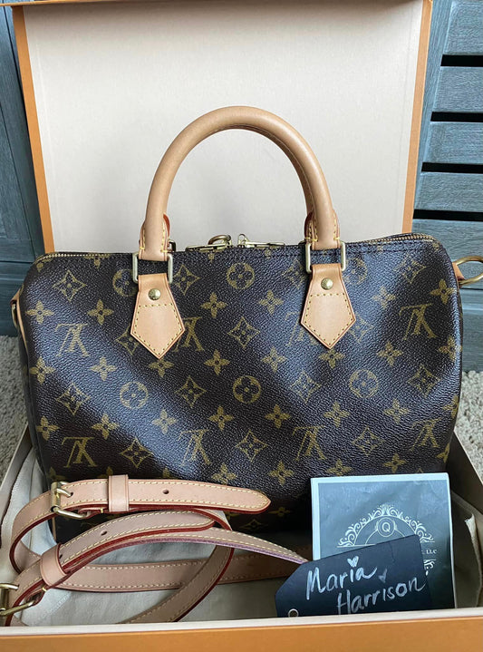 Louis Vuitton Speedy 30 Bandolier