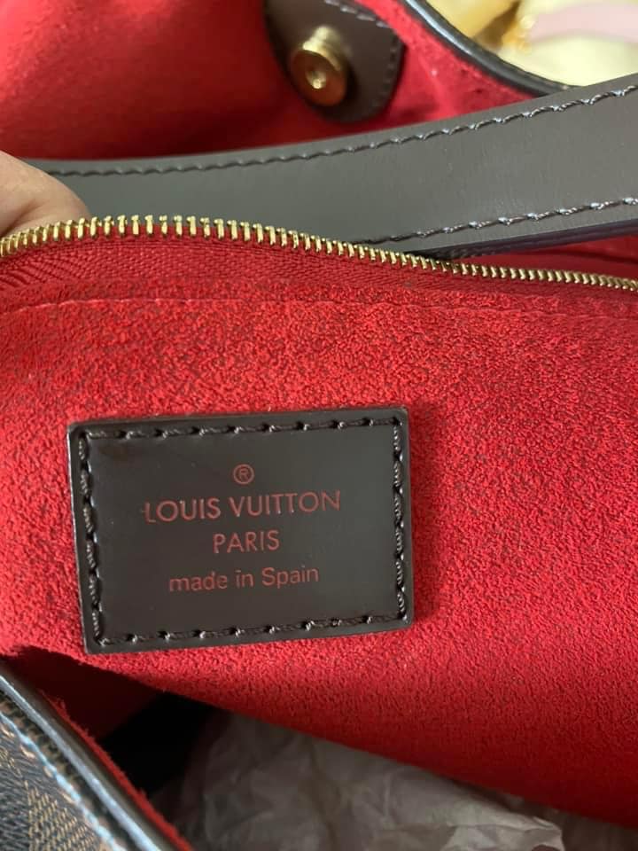 Louis Vuitton Reggia Hobo Damiere Ebene