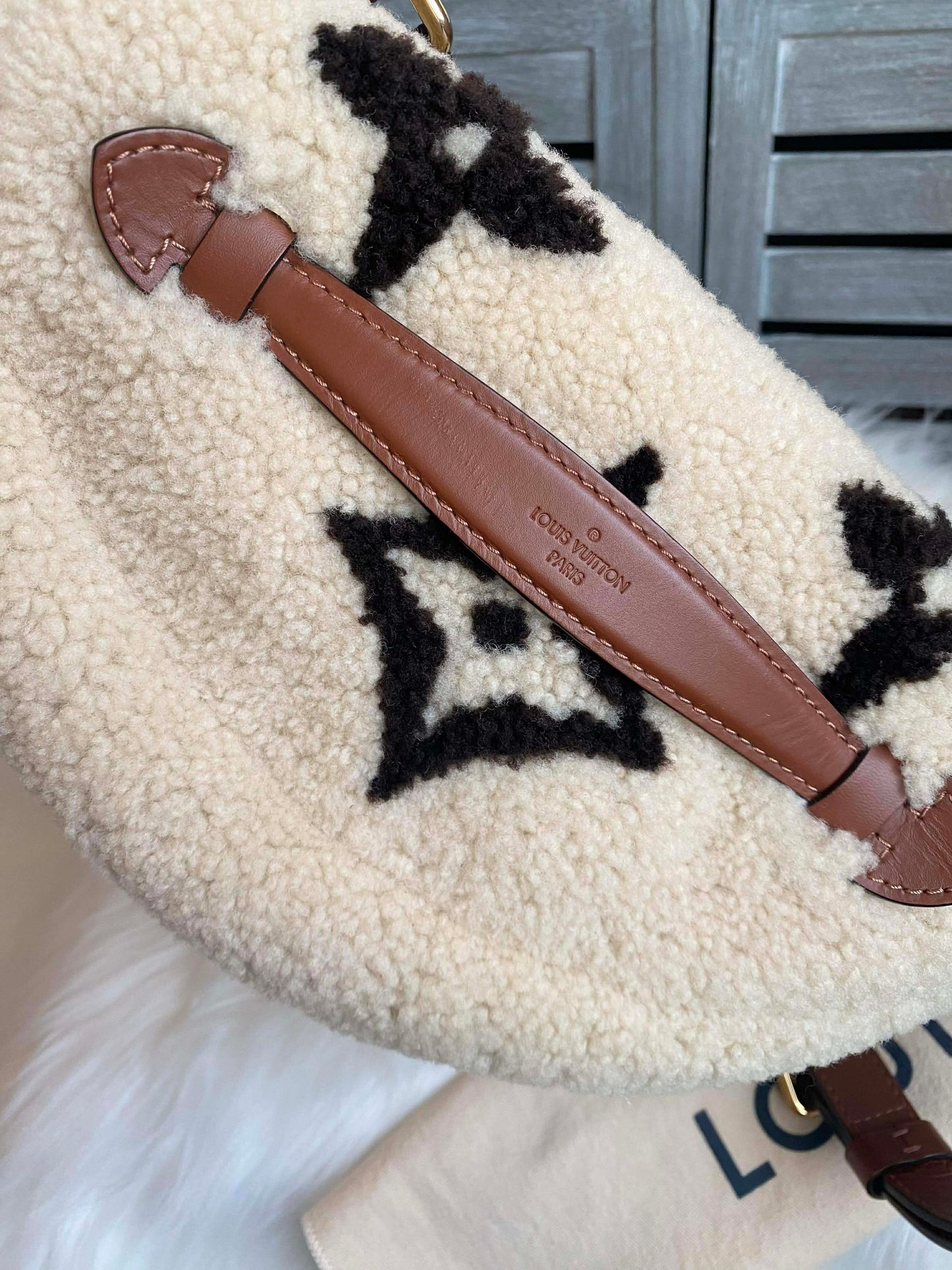 Louis Vuitton Teddy Shearling Bumbag