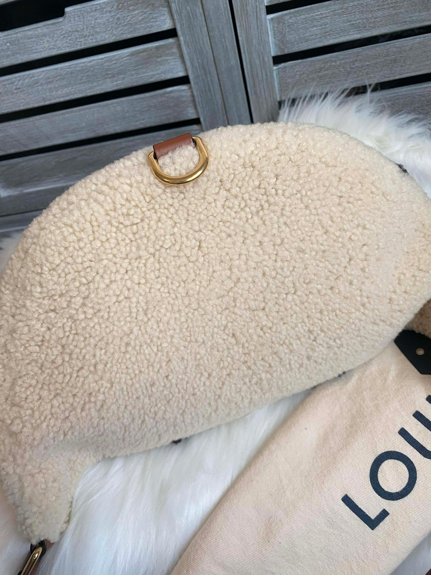 Louis Vuitton Teddy Shearling Bumbag