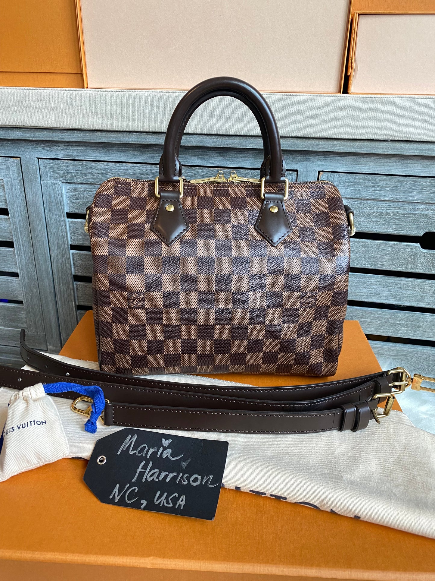 Louis Vuitton Speedy 25 Bandouliere