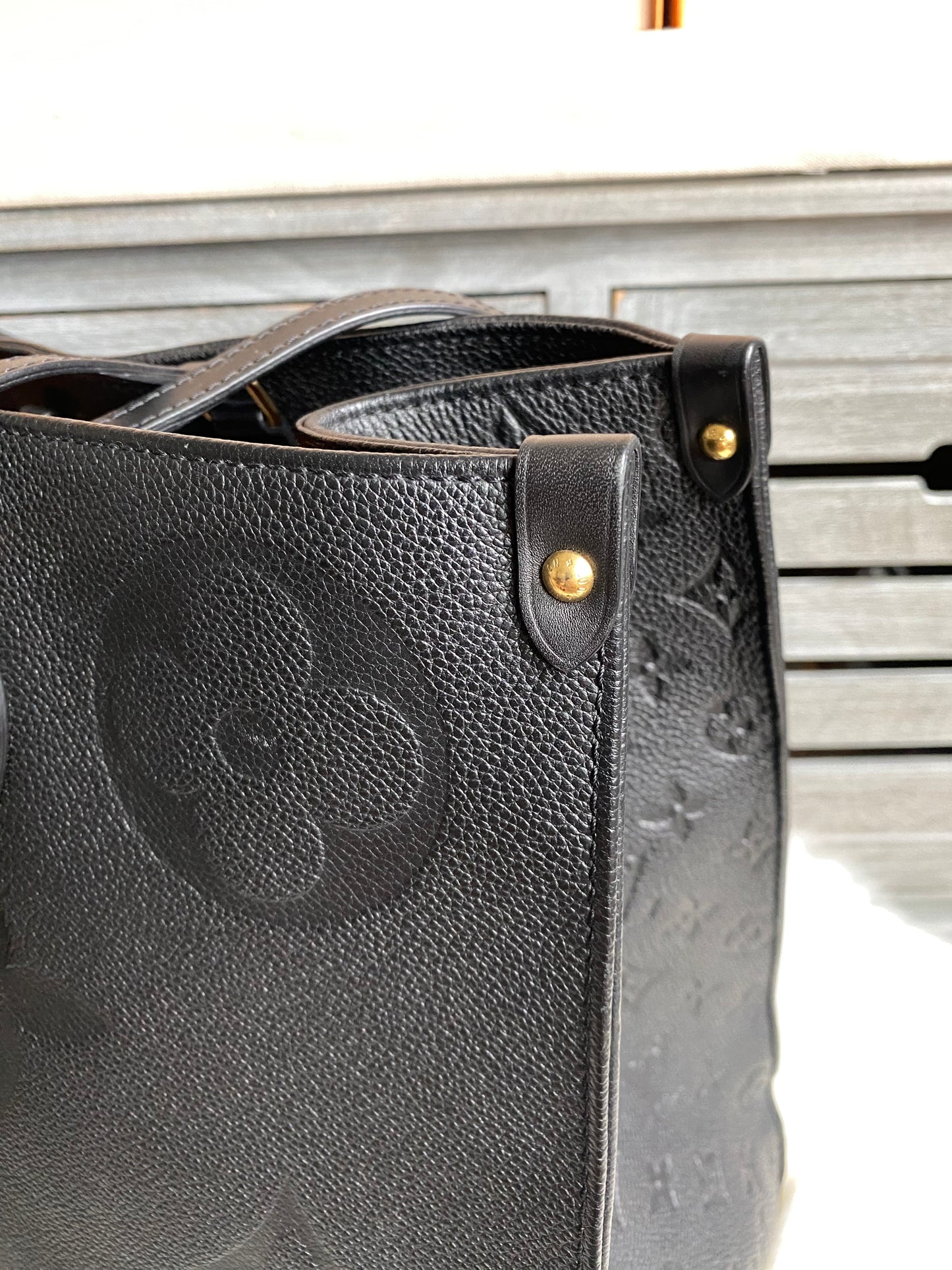 Louis Vuitton OnTheGo GM Black Empreinte