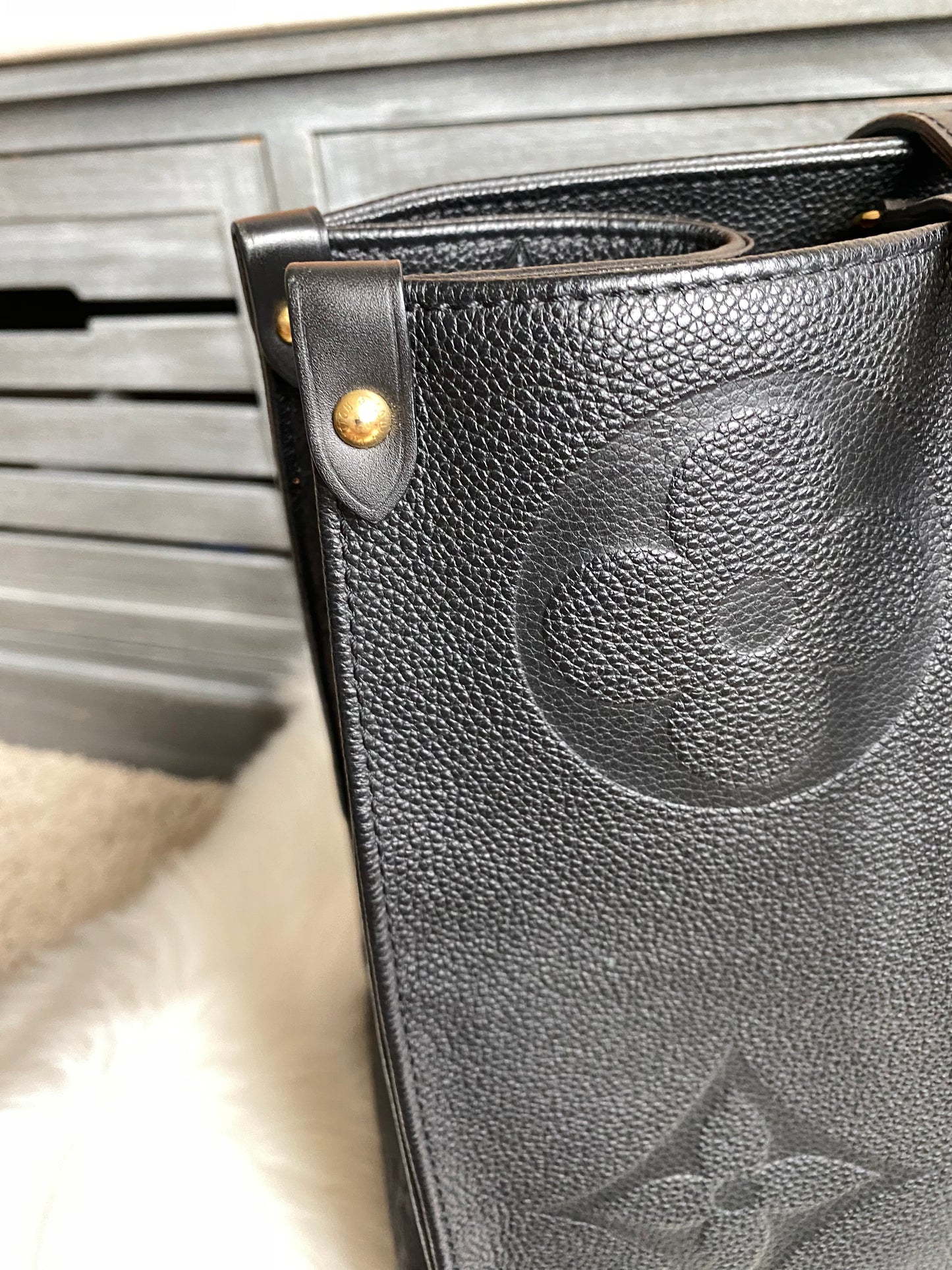 Louis Vuitton OnTheGo GM Black Empreinte