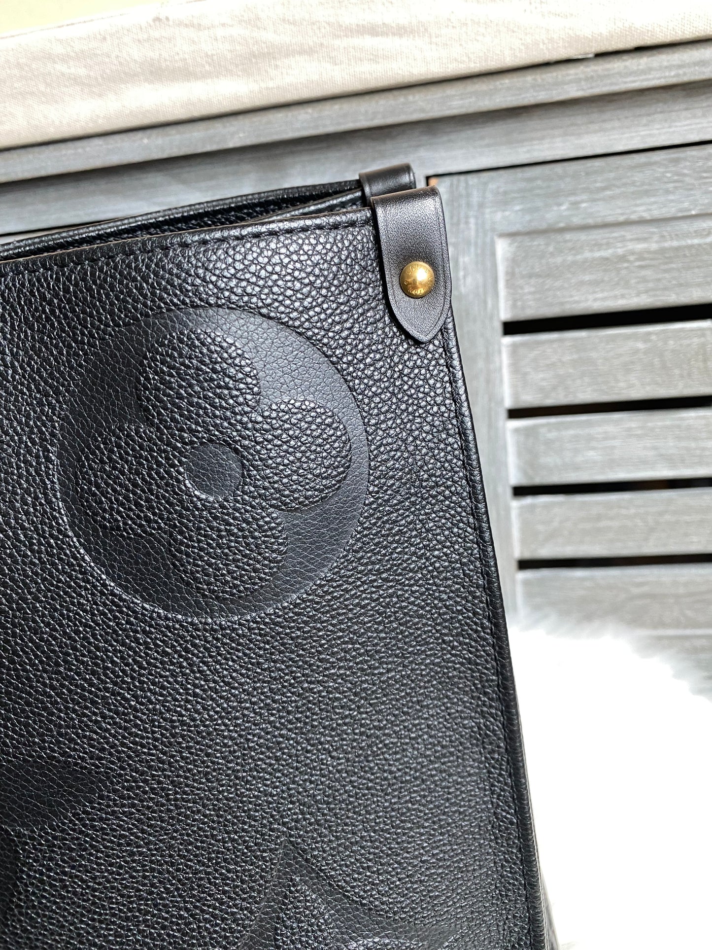 Louis Vuitton OnTheGo GM Black Empreinte