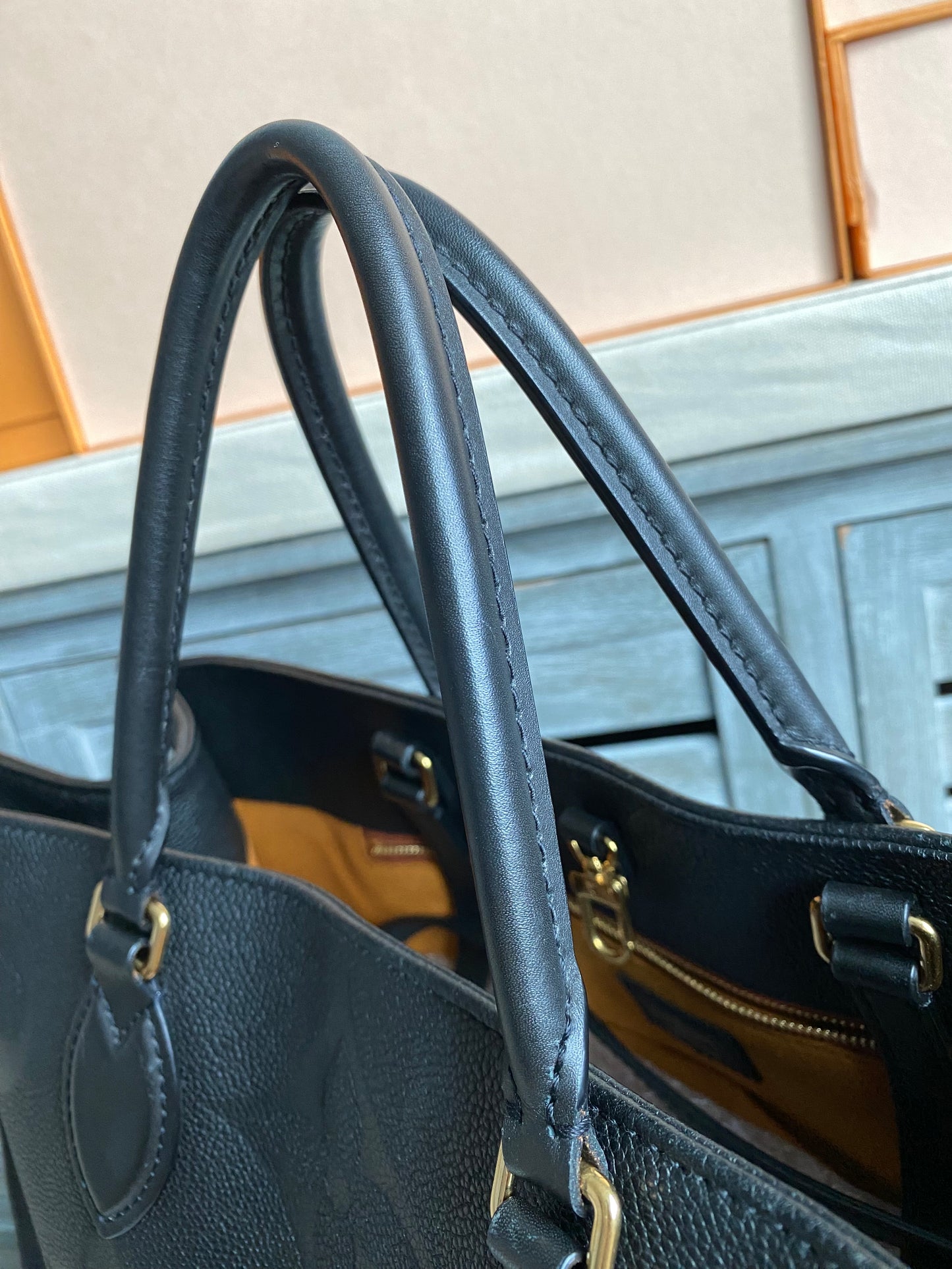 Louis Vuitton OnTheGo GM Black Empreinte