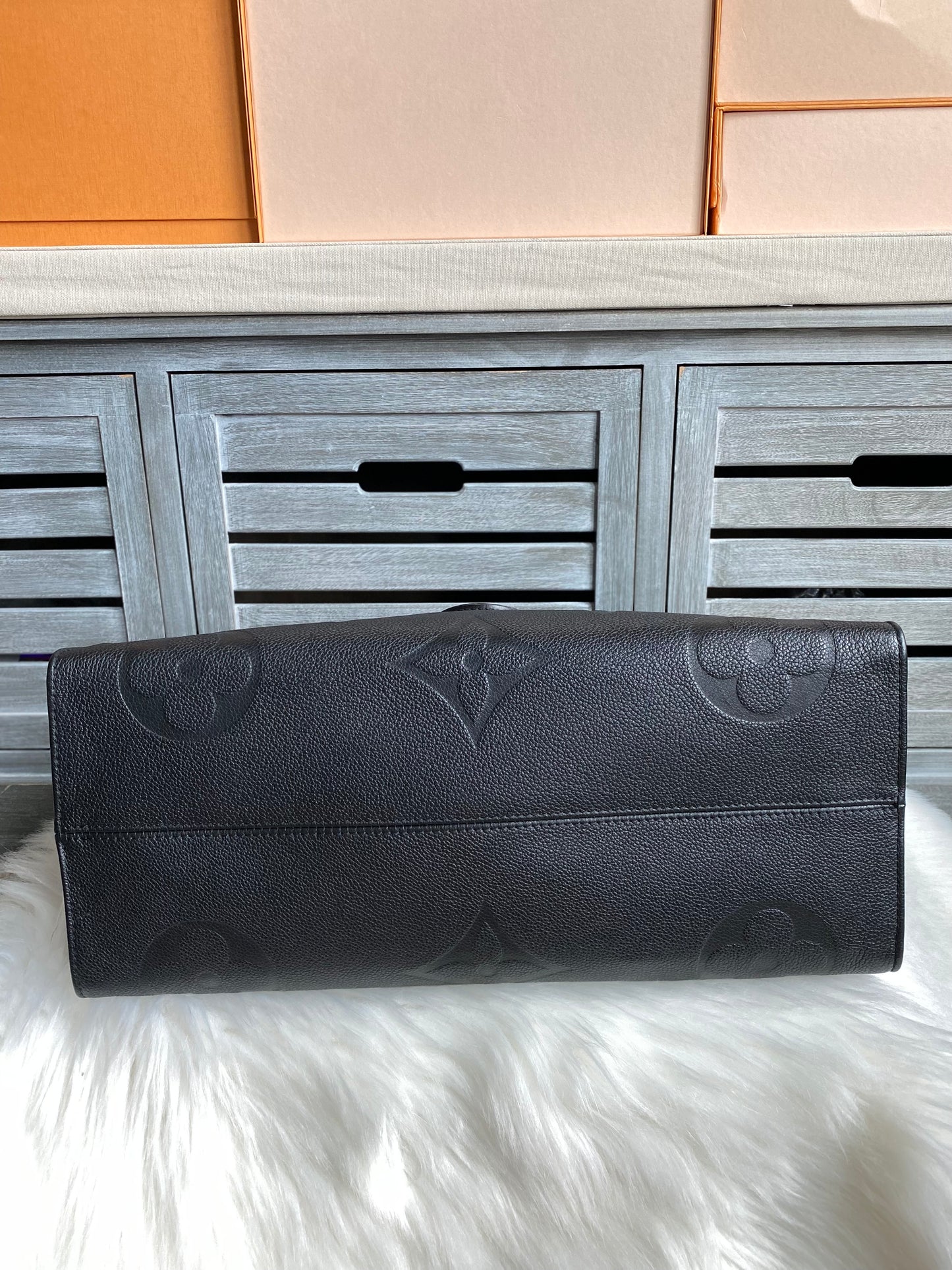 Louis Vuitton OnTheGo GM Black Empreinte