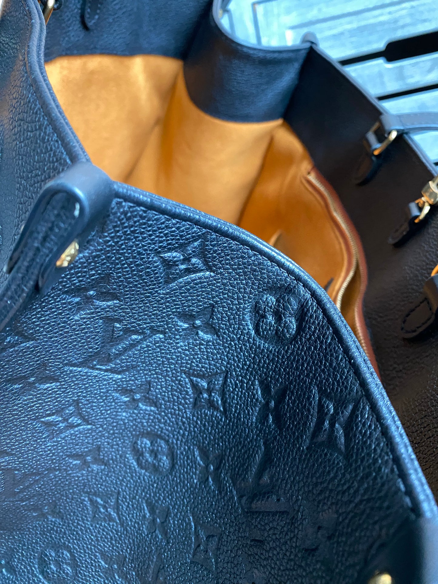 Louis Vuitton OnTheGo GM Black Empreinte