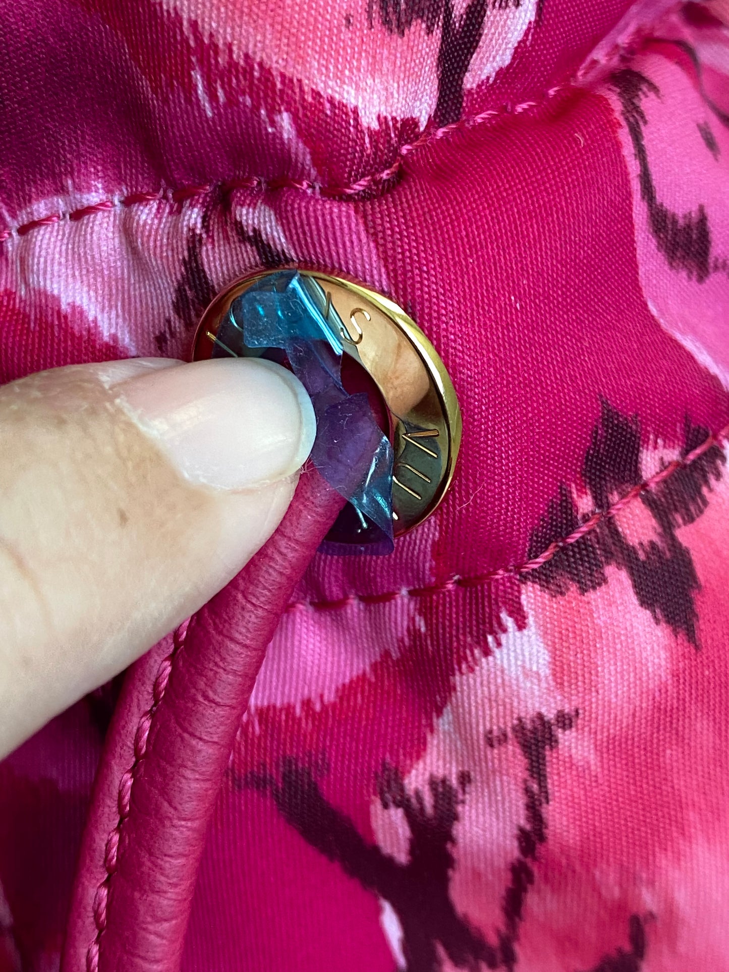 Louis Vuitton Limited Edition Indian Rose Monogram Ikat Floral Nylon Noefull Bag