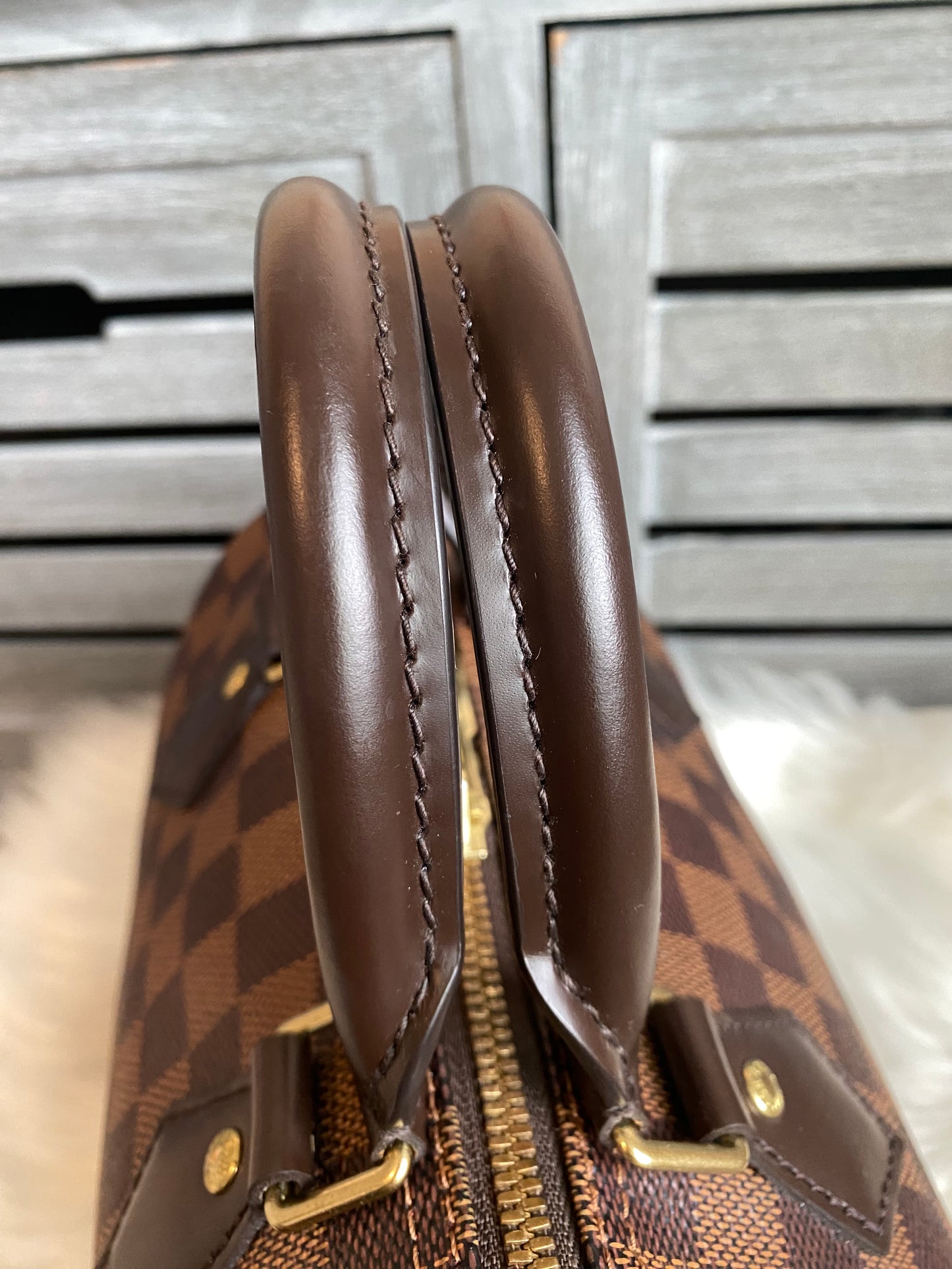 Louis Vuitton Speedy 25 Bandouliere Damier Ebene