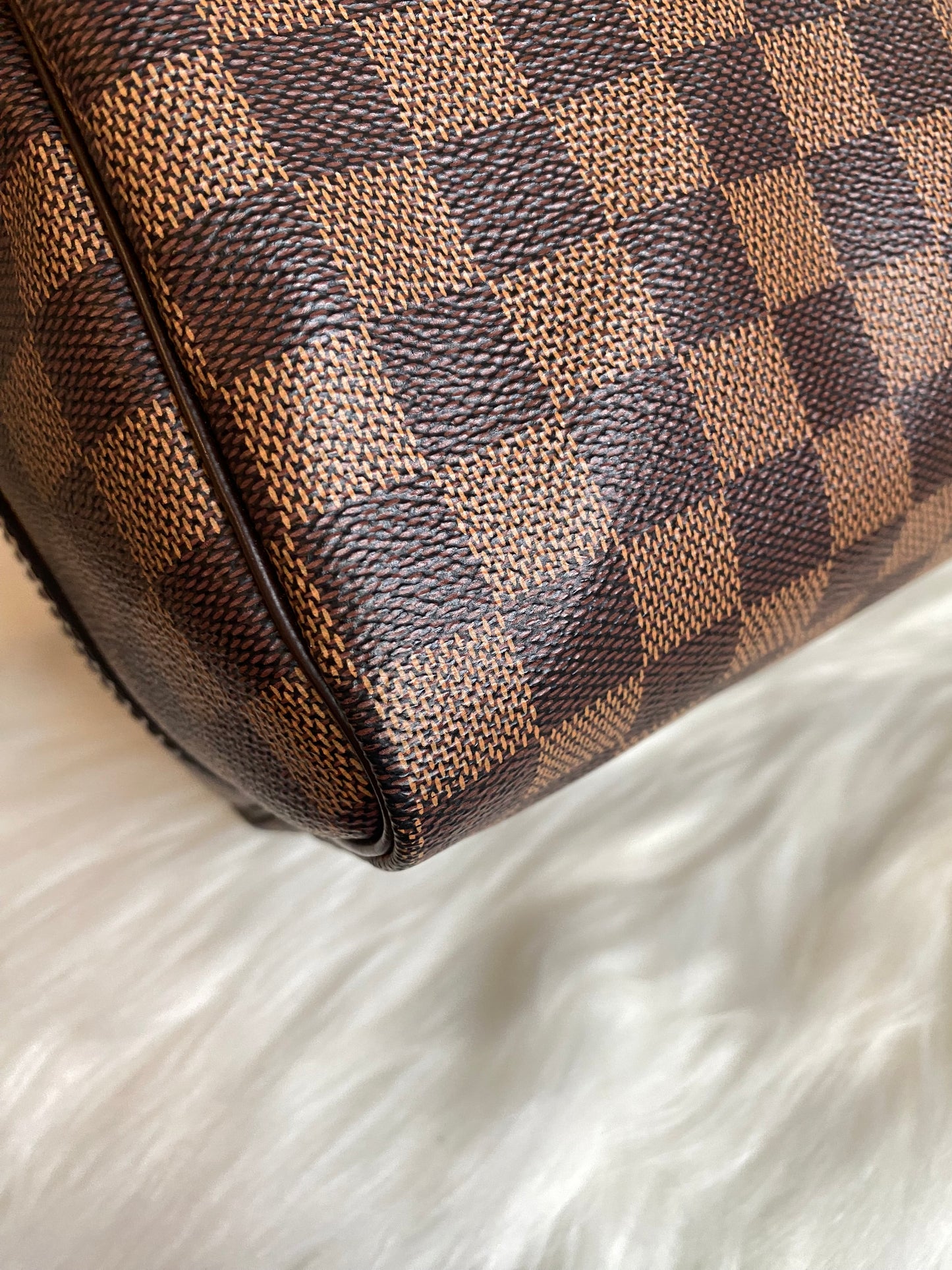 Louis Vuitton Speedy 25 Bandouliere Damier Ebene