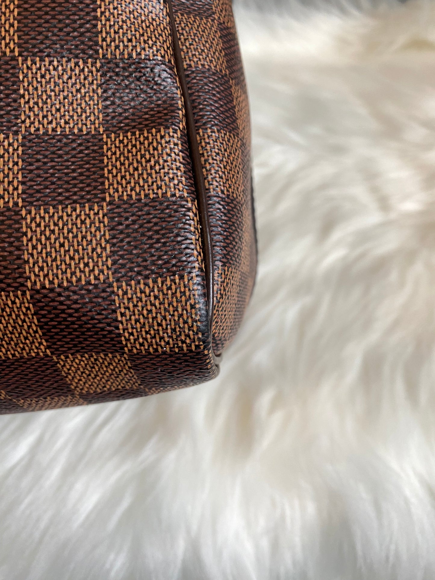 Louis Vuitton Speedy 25 Bandouliere Damier Ebene