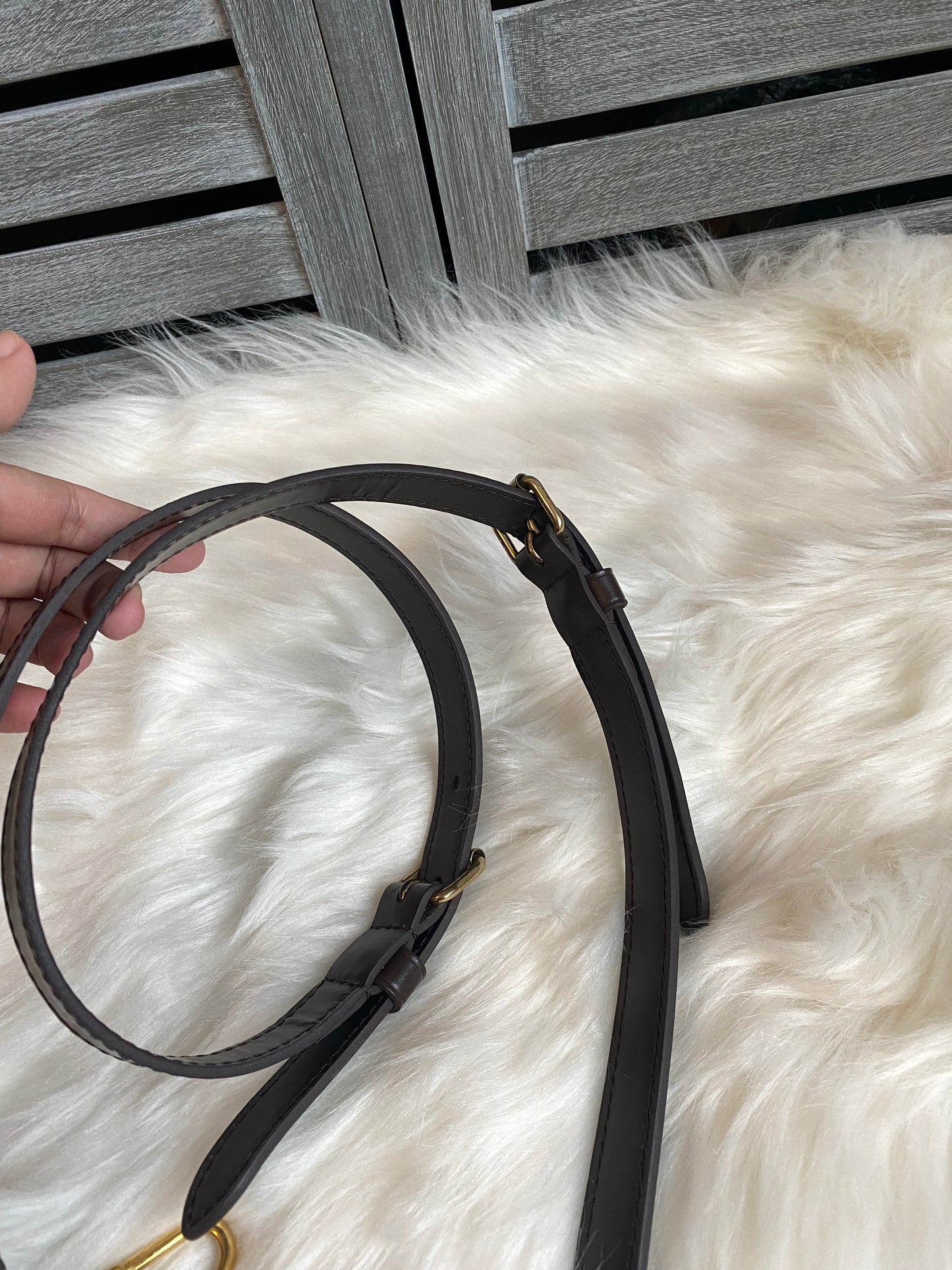 Louis Vuitton Speedy 25 Bandouliere Damier Ebene