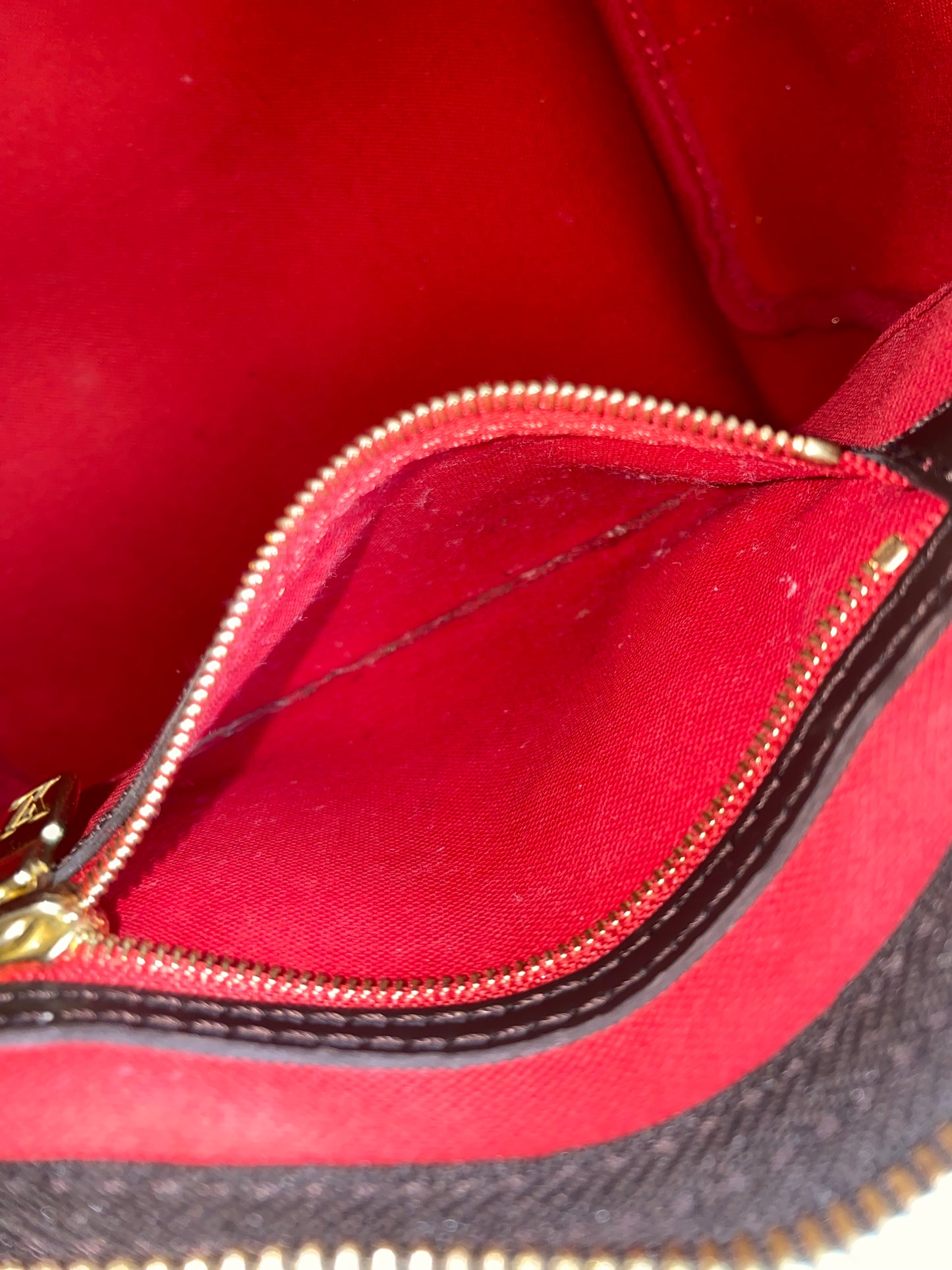 Louis Vuitton Speedy 25 Bandouliere Damier Ebene