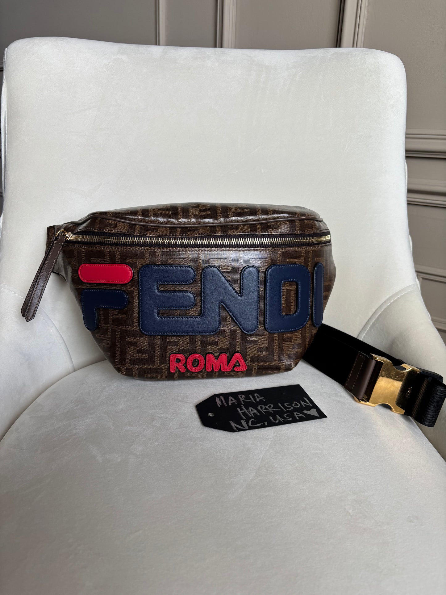 Fendi x Fila Logomania Bumbag