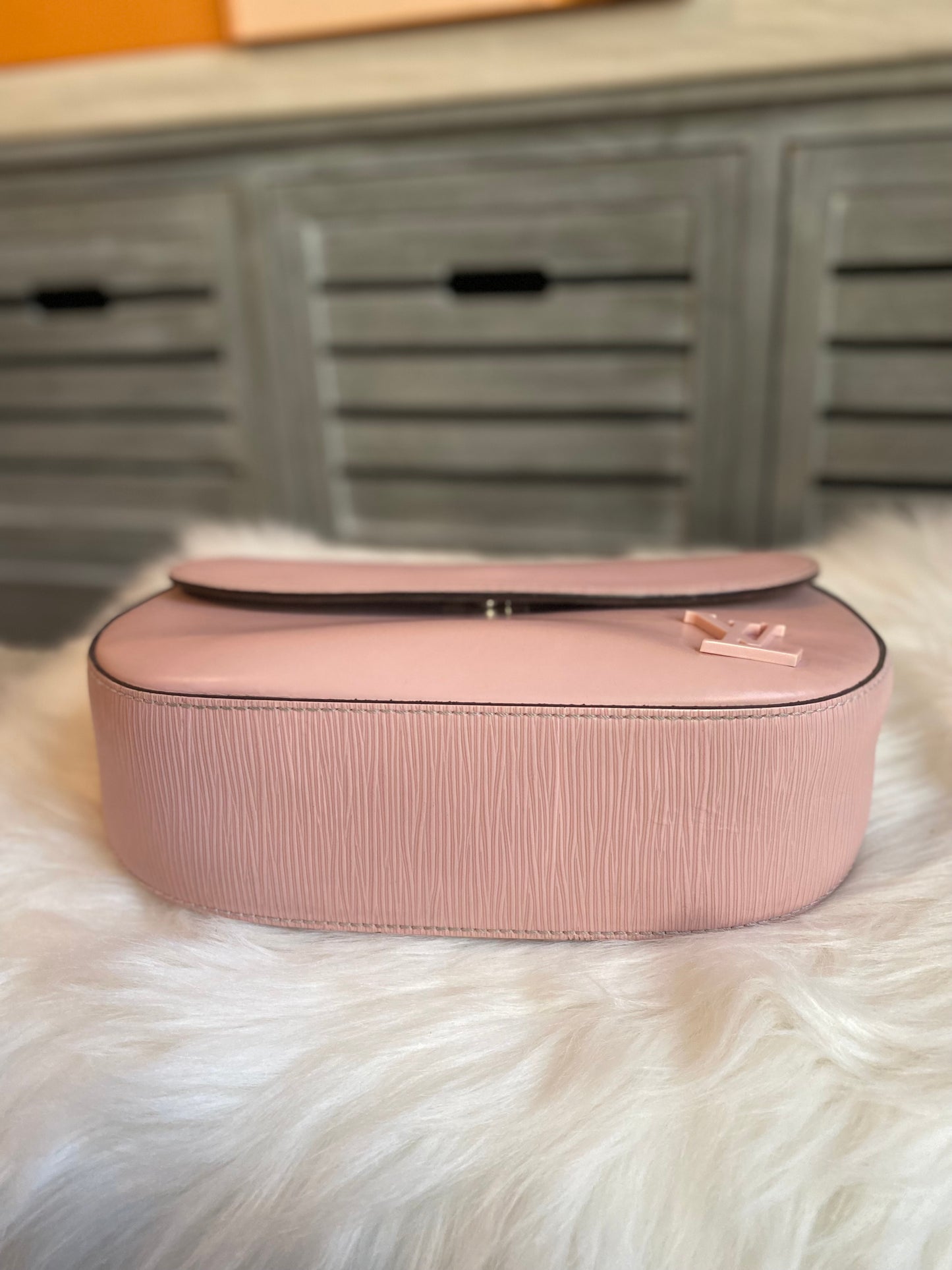 Louis Vuitton Luna Epi Rose Ballerine