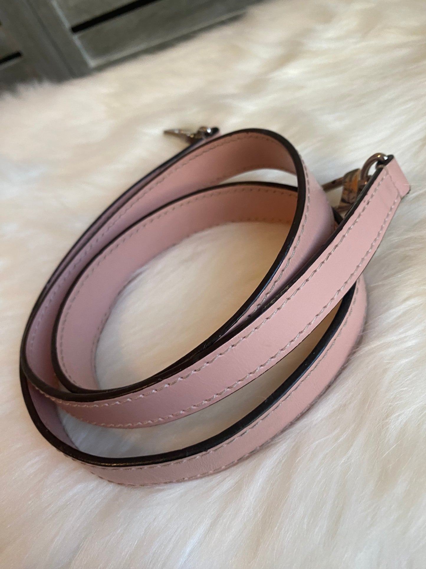 Louis Vuitton Luna Epi Rose Ballerine