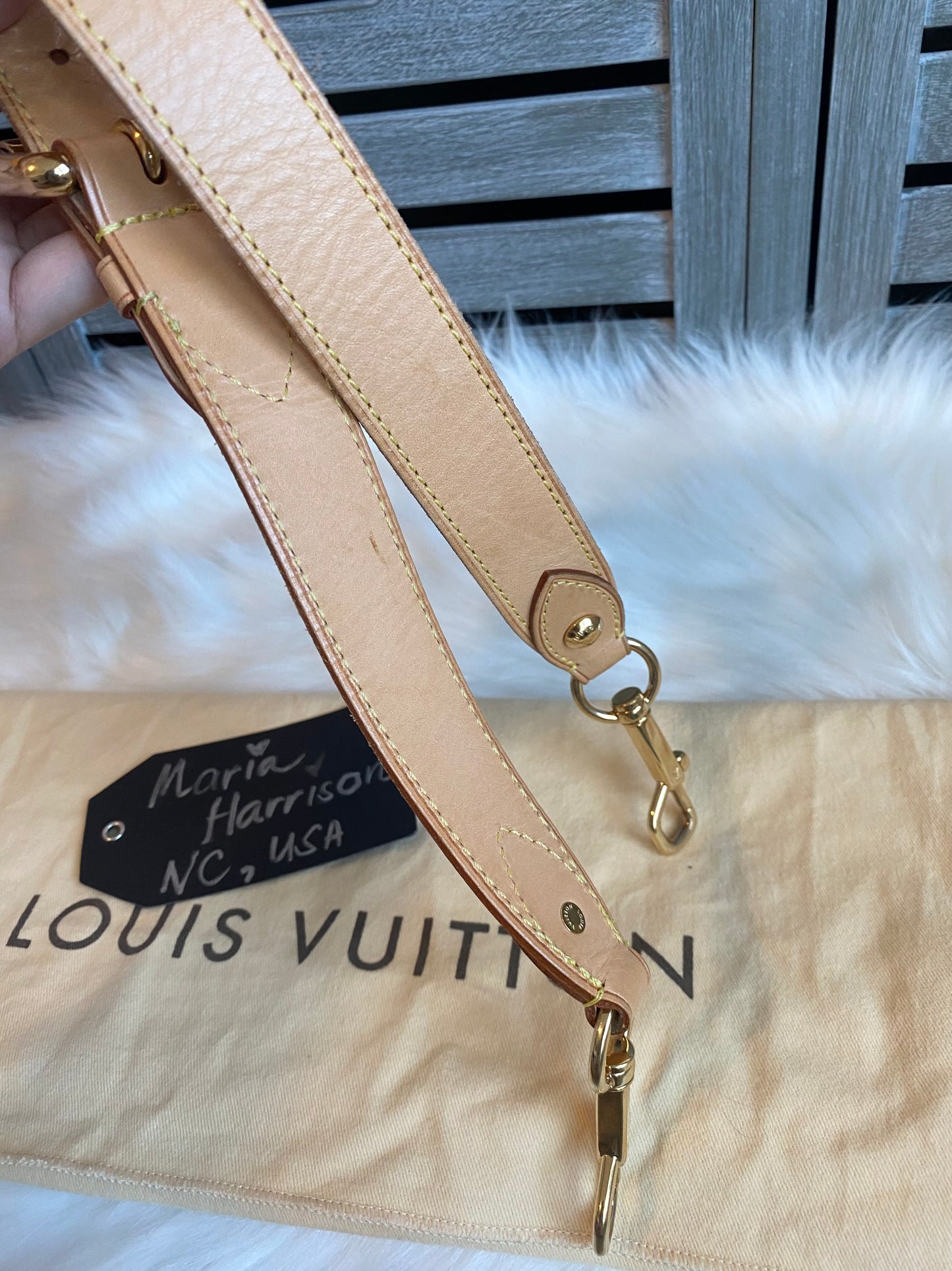 Louis Vuitton Blue Denim Neo Cabby MM