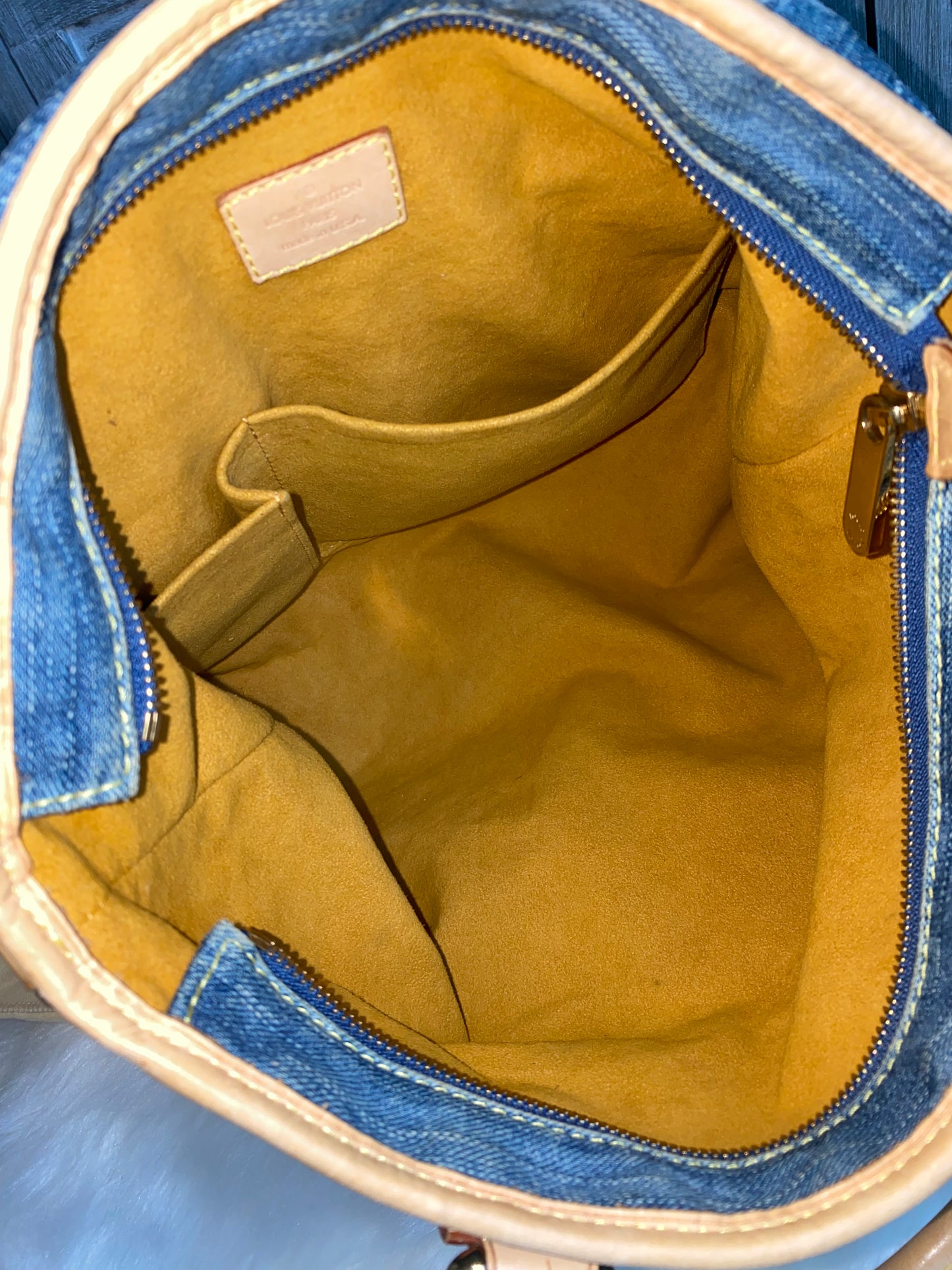 Louis Vuitton Blue Denim Neo Cabby MM