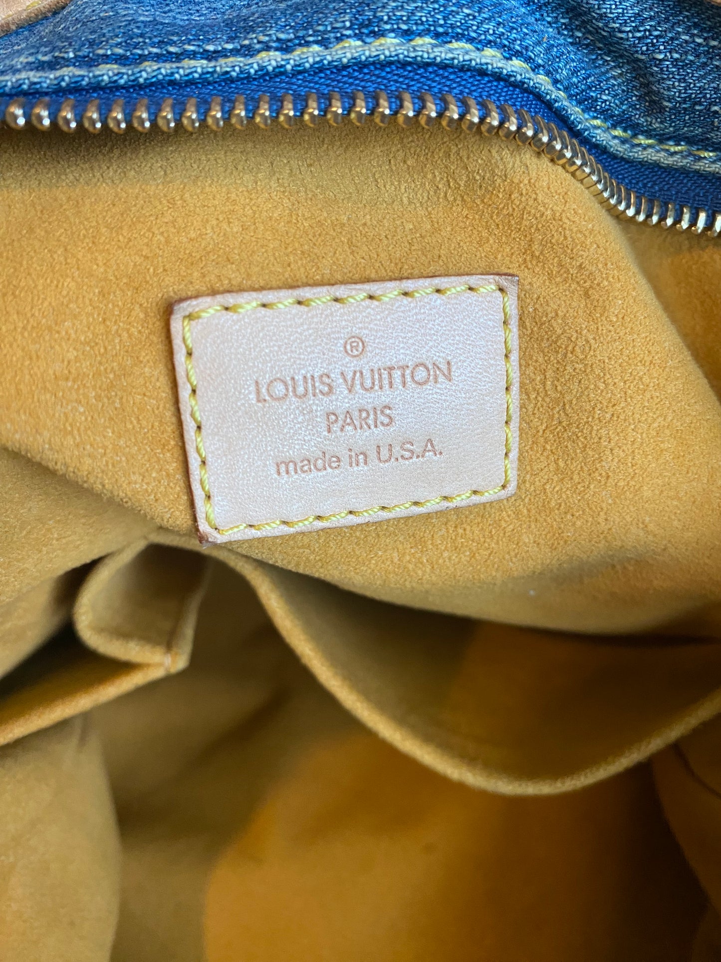 Louis Vuitton Blue Denim Neo Cabby MM