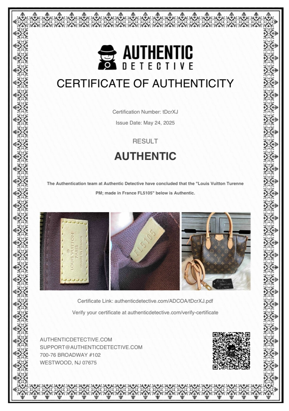 Louis Vuitton Monogram Turenne PM