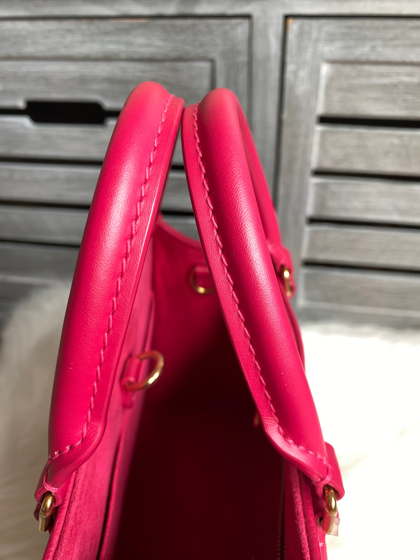 Louis Vuitton OnTheGo PM Freesia Pink Empreinte Leather