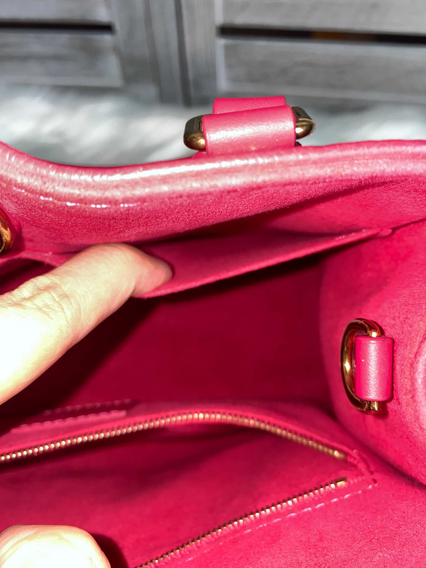 Louis Vuitton OnTheGo PM Freesia Pink Empreinte Leather