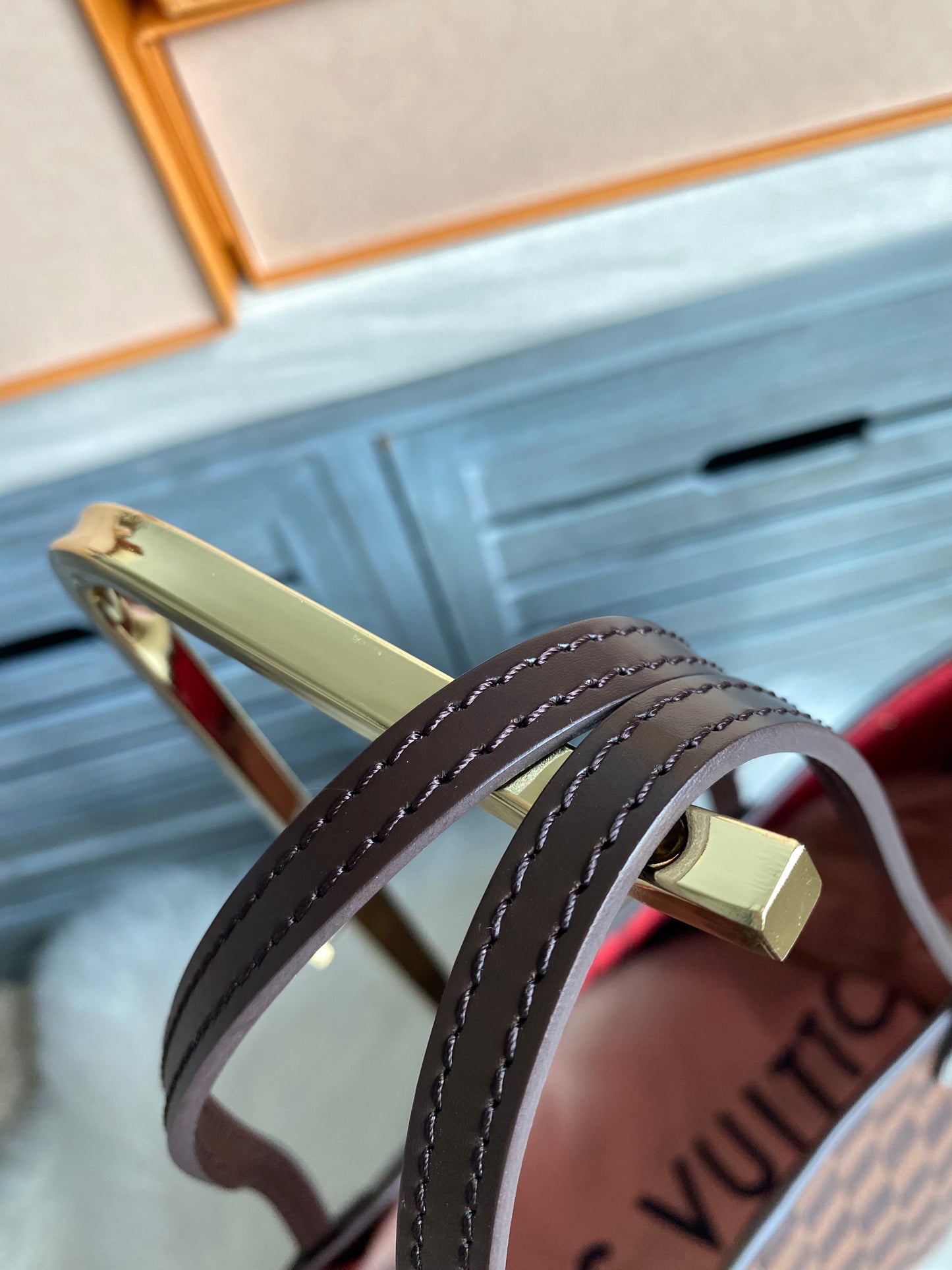 Louis Vuitton Neverfull MM With Pouch Damier Ebene