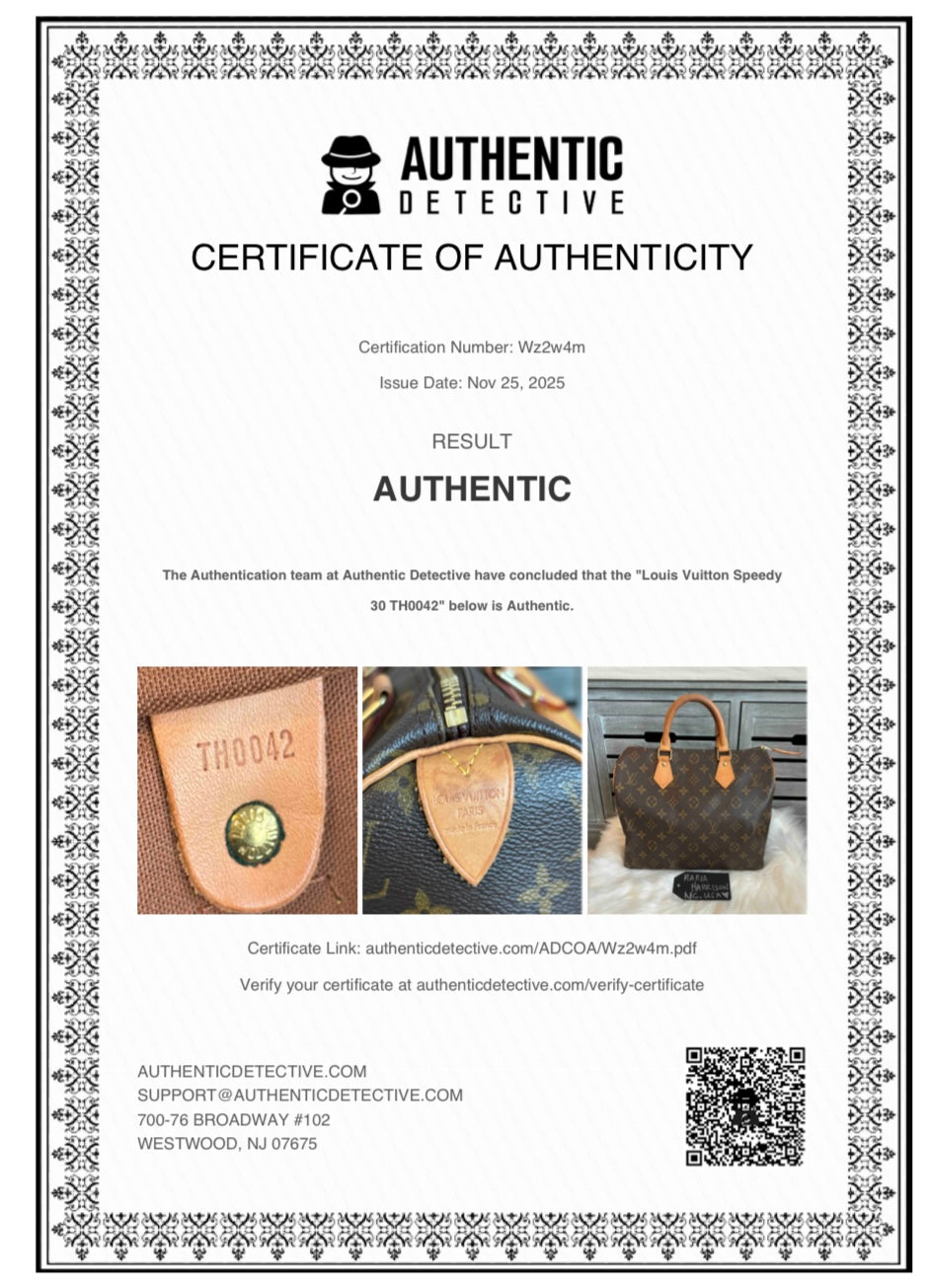 Louis Vuitton Speedy 30