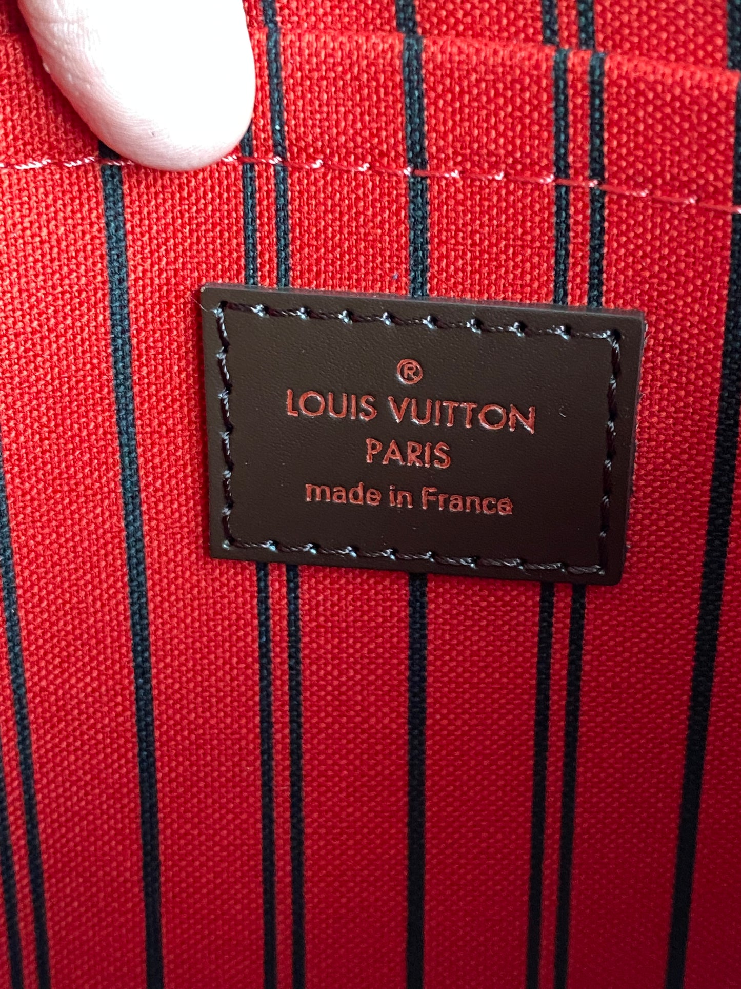 Louis Vuitton Neverfull MM With Pouch Damier Ebene