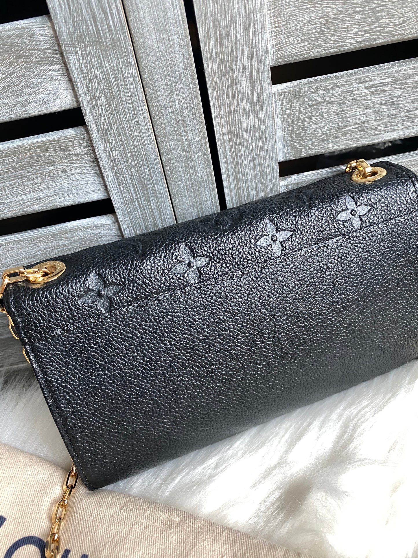 Louis Vuitton Saint Germaine Pochette Monogram Empreinte Leather