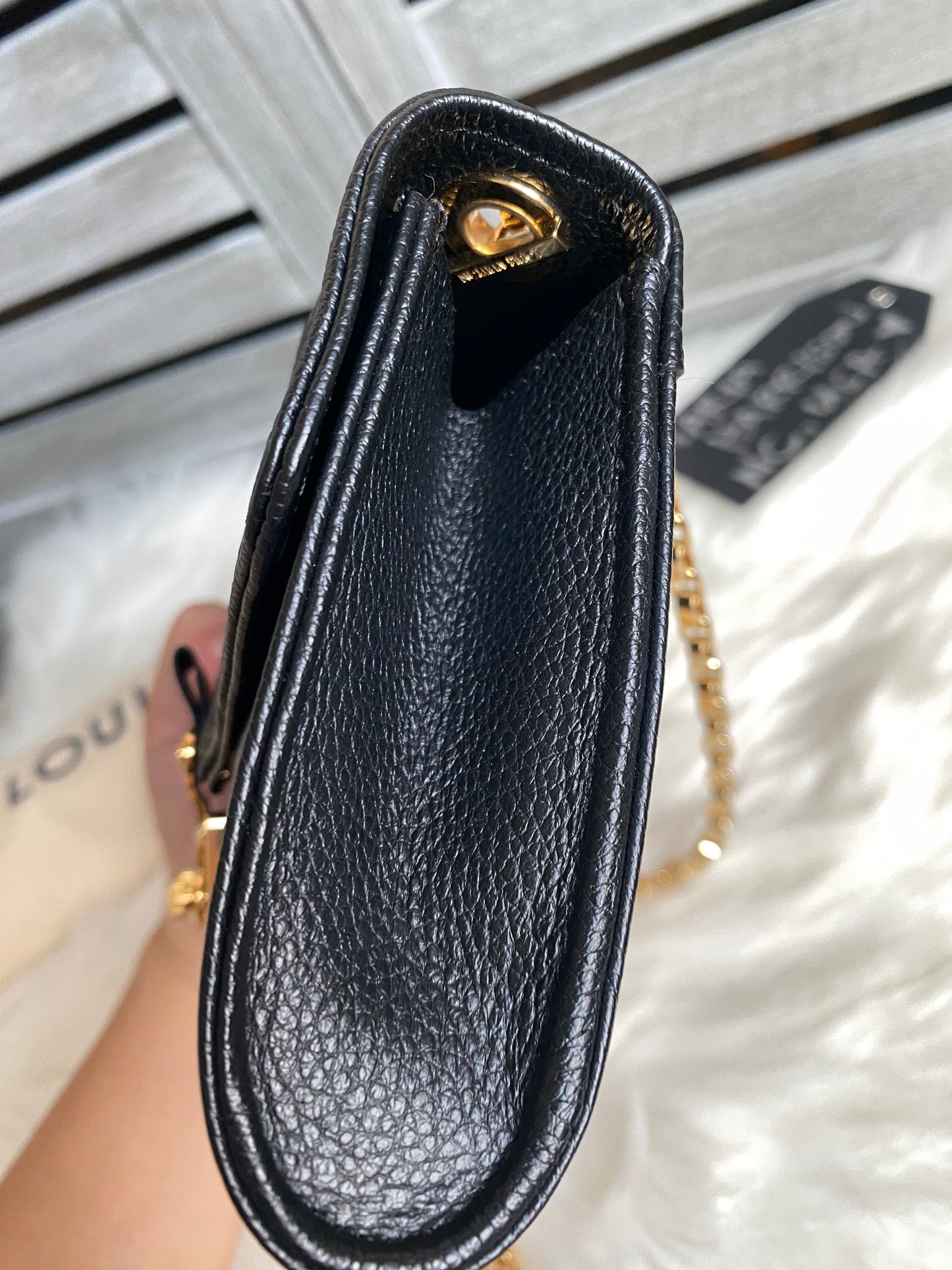 Louis Vuitton Saint Germaine Pochette Monogram Empreinte Leather