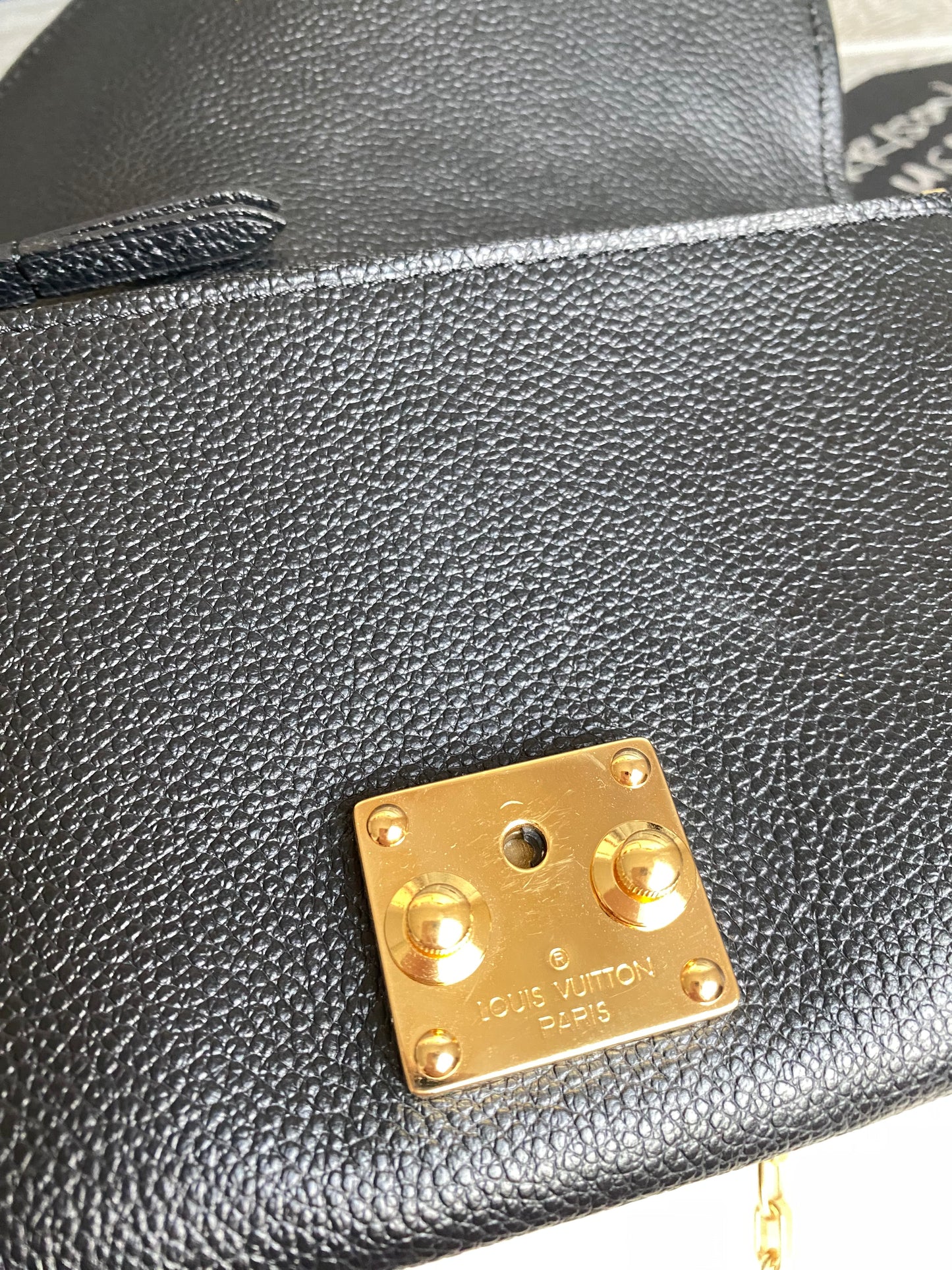 Louis Vuitton Saint Germaine Pochette Monogram Empreinte Leather