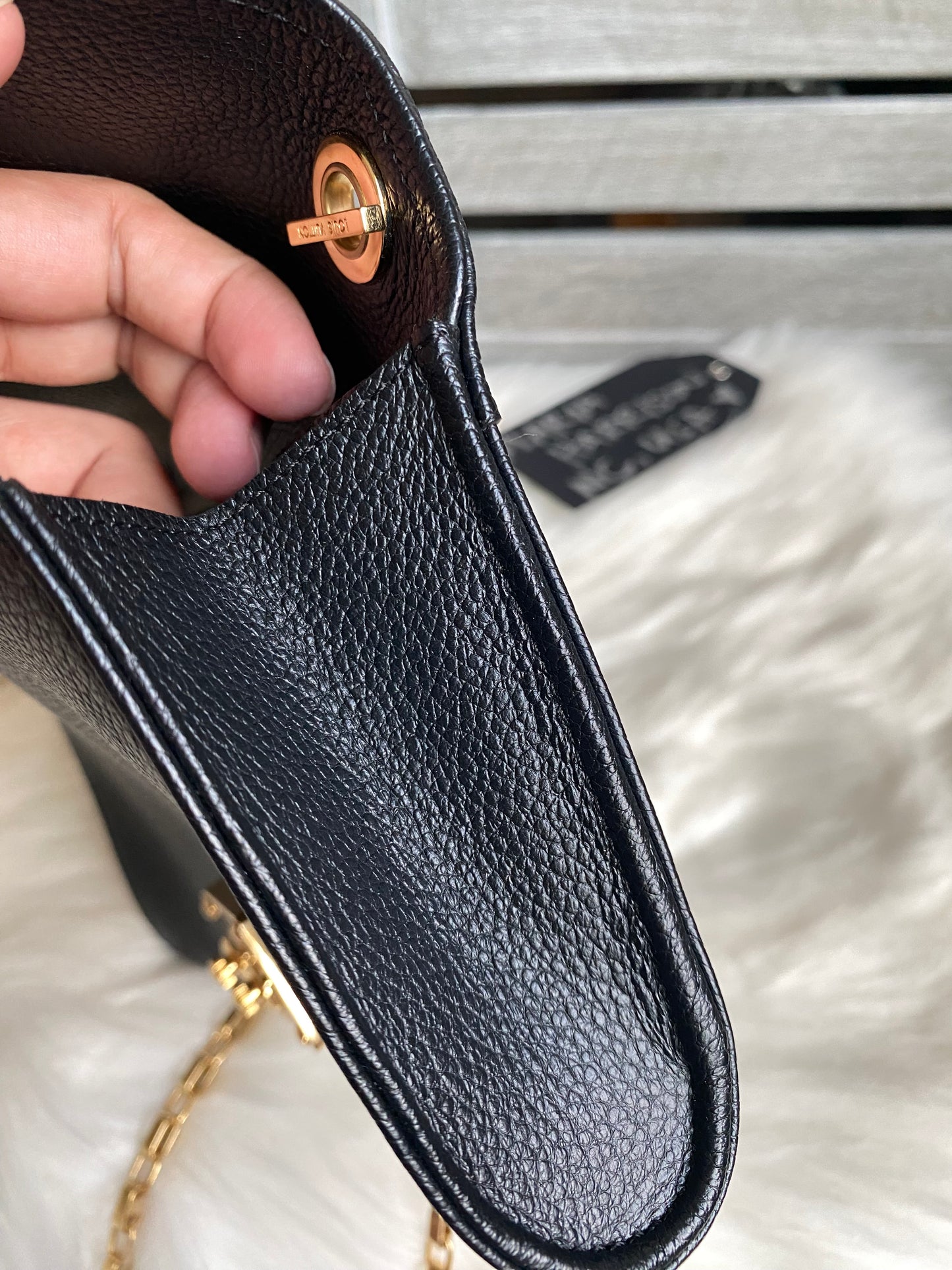 Louis Vuitton Saint Germaine Pochette Monogram Empreinte Leather
