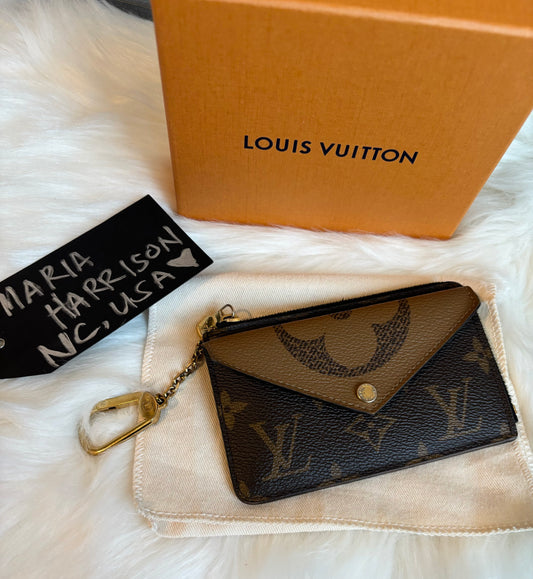 Louis Vuitton Recto Verso Wallet Monogram Giant Reverse